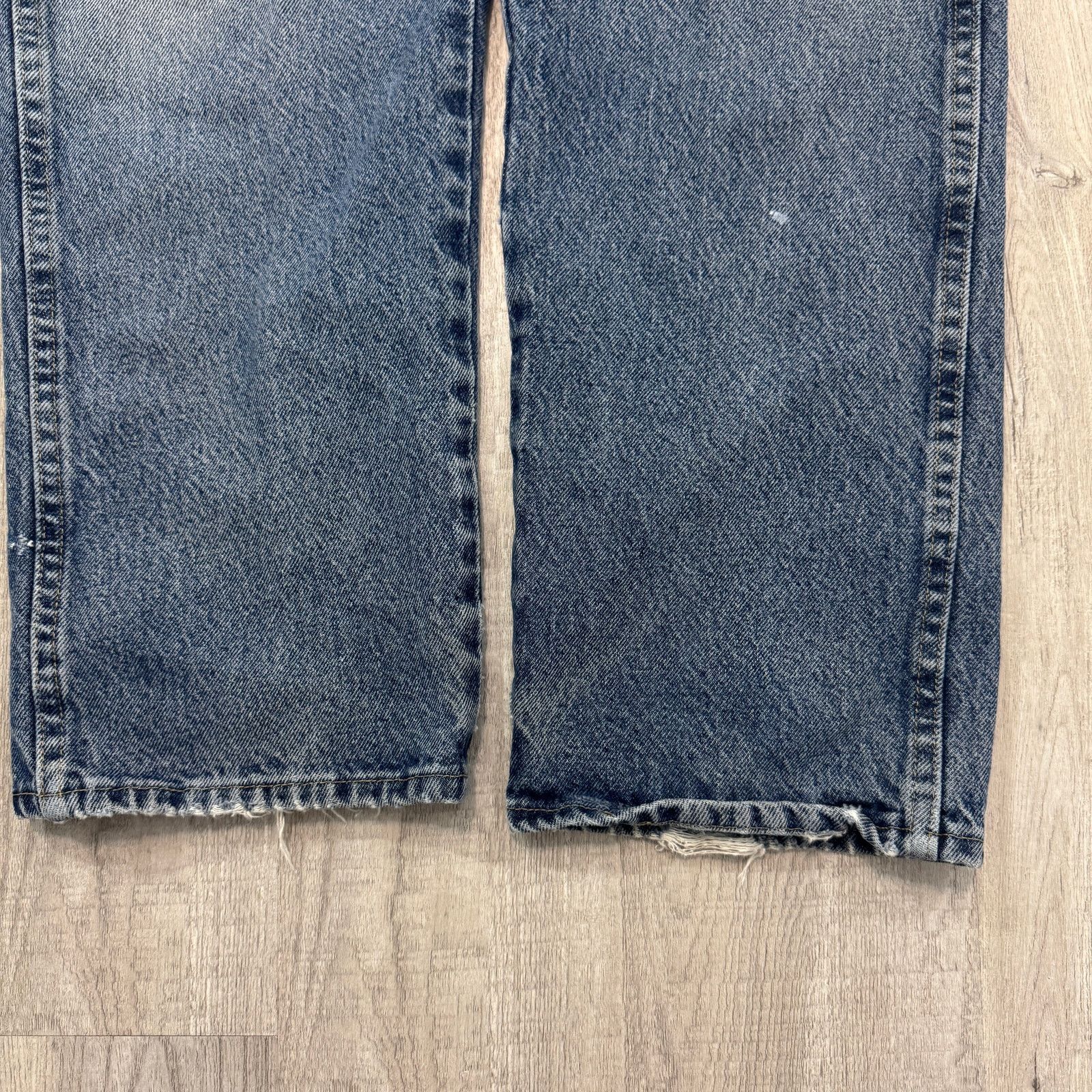 Wrangler Vintage Wrangler Jeans Men's 36 x 29 Blue Distressed Western Size US 36 / EU 52 - 4 Thumbnail
