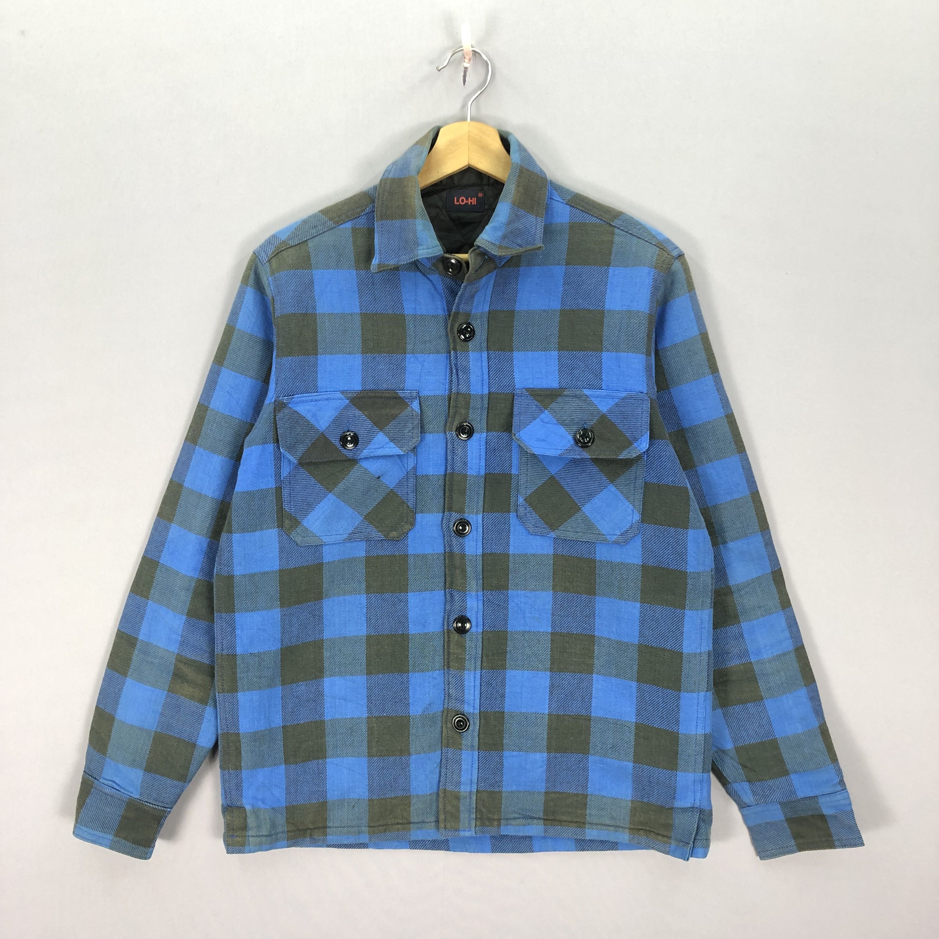 Japanese Brand × Vintage Vintage Lo Hi Japanese Checkered Quilted Tartan Jackets Size US M / EU 48-50 / 2 - 1 Thumbnail