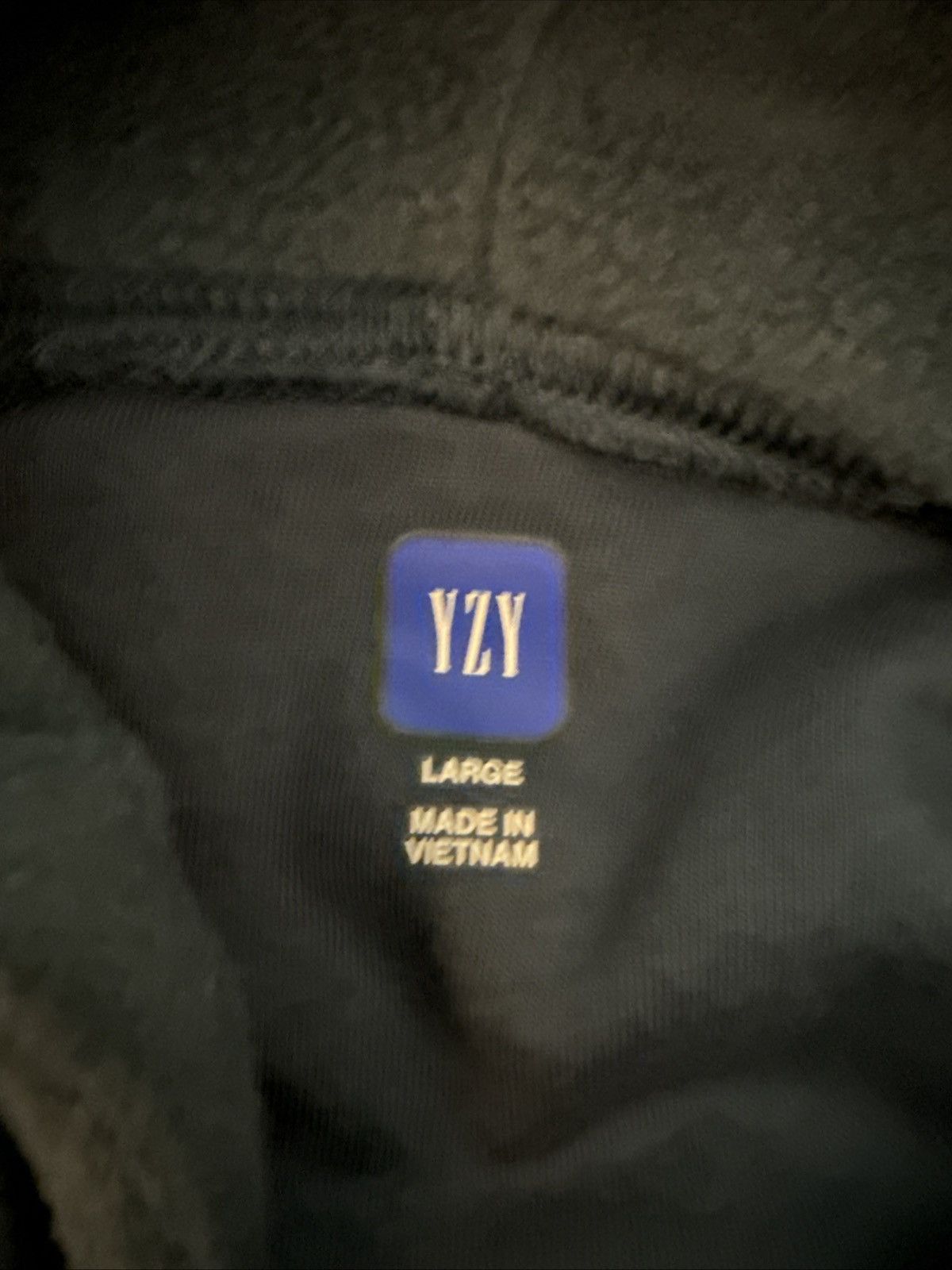 Balenciaga × Gap × Yeezy Yeezy x Gap x Balenciaga 32 Polar Fleece Hoodie Dark Blue L Size US L / EU 52-54 / 3 - 4 Thumbnail
