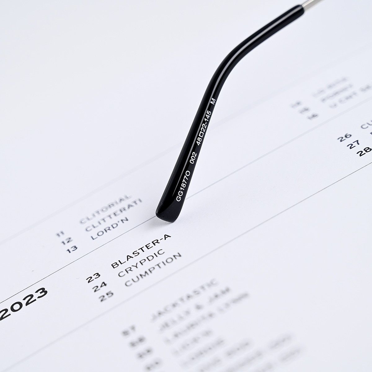 Gucci GUCCI GG1877O GLASSES Size ONE SIZE - 7 Thumbnail