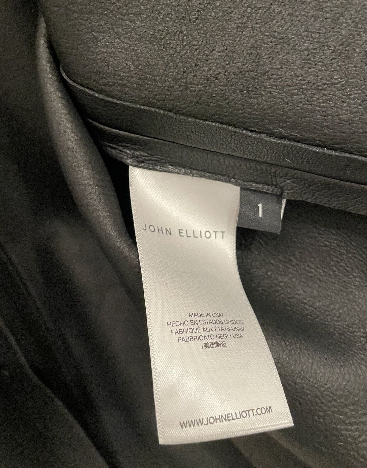 John Elliott Leather Cloak Size US S / EU 44-46 / 1 - 7 Thumbnail