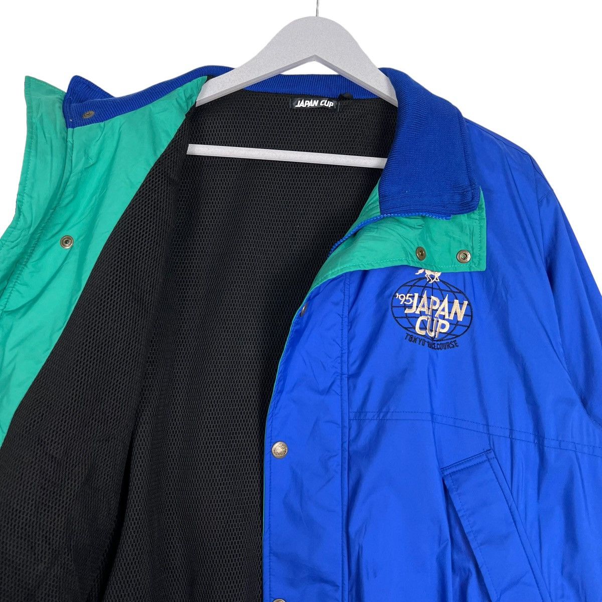 Japanese Brand 🔥 VINTAGE 95 JAPAN CUP TOKYO RACE COURSE JACKET Size US L / EU 52-54 / 3 - 10 Thumbnail
