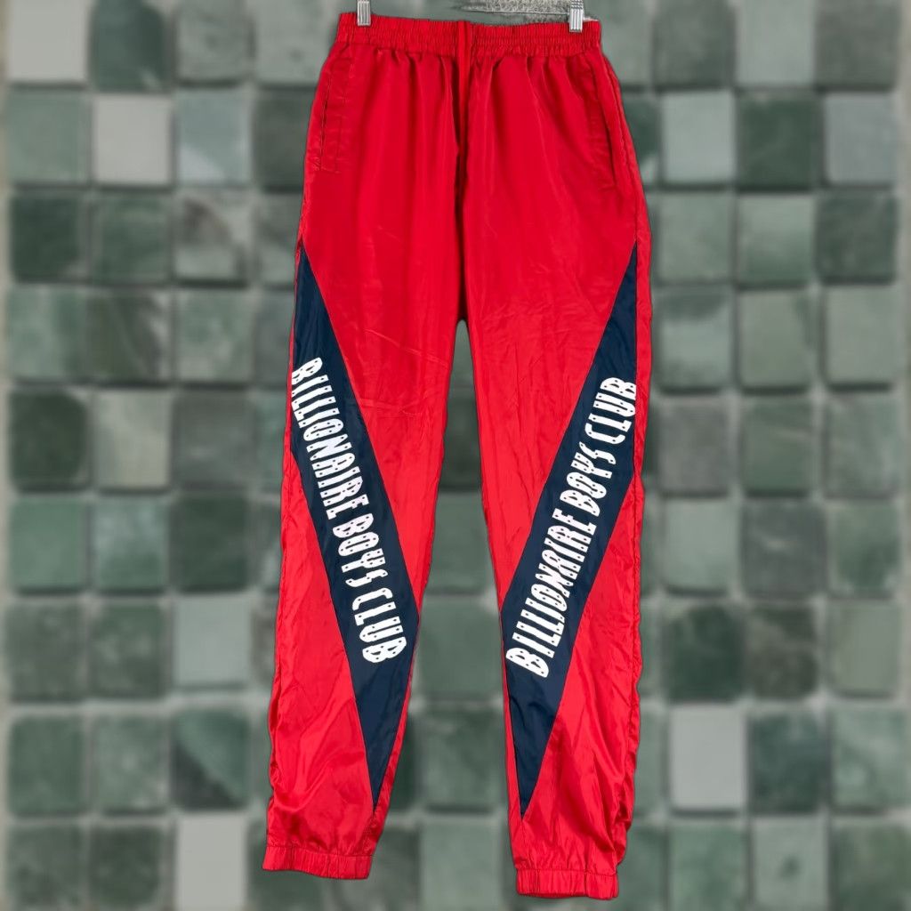 Billionaire Boys Club Billionaire Boys Club Sprints Pant Mens M Red Pull On Lightweight Stretch Jogger Size US 31 - 1 Thumbnail