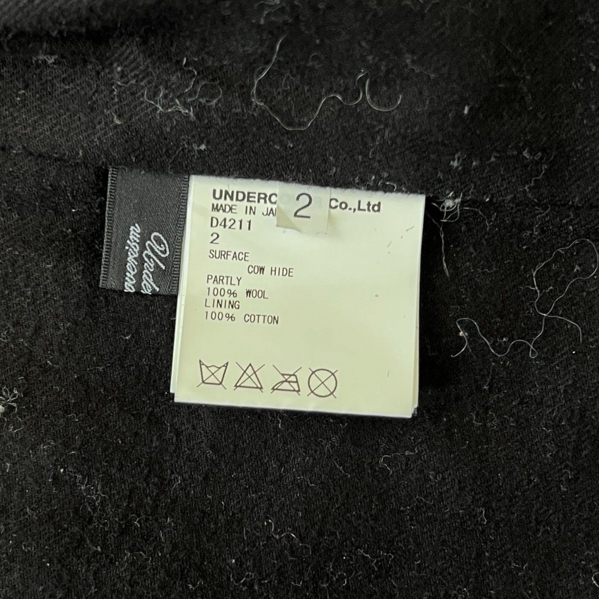 Undercover UNDERCOVERISM "EARMUFF MANIAC" Knit Sleeve Biker Jacket Size US M / EU 48-50 / 2 - 6 Thumbnail