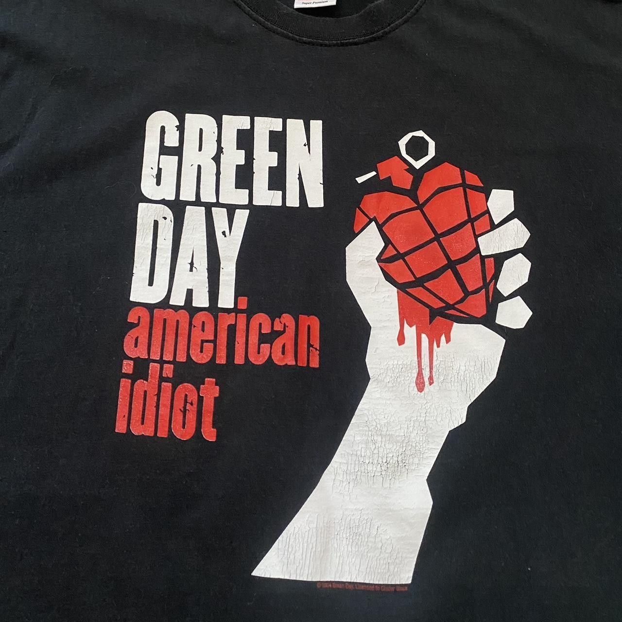 Fruit Of The Loom 2000s Green Day American Vintage y2k Retro 90s Size US M / EU 48-50 / 2 - 3 Thumbnail
