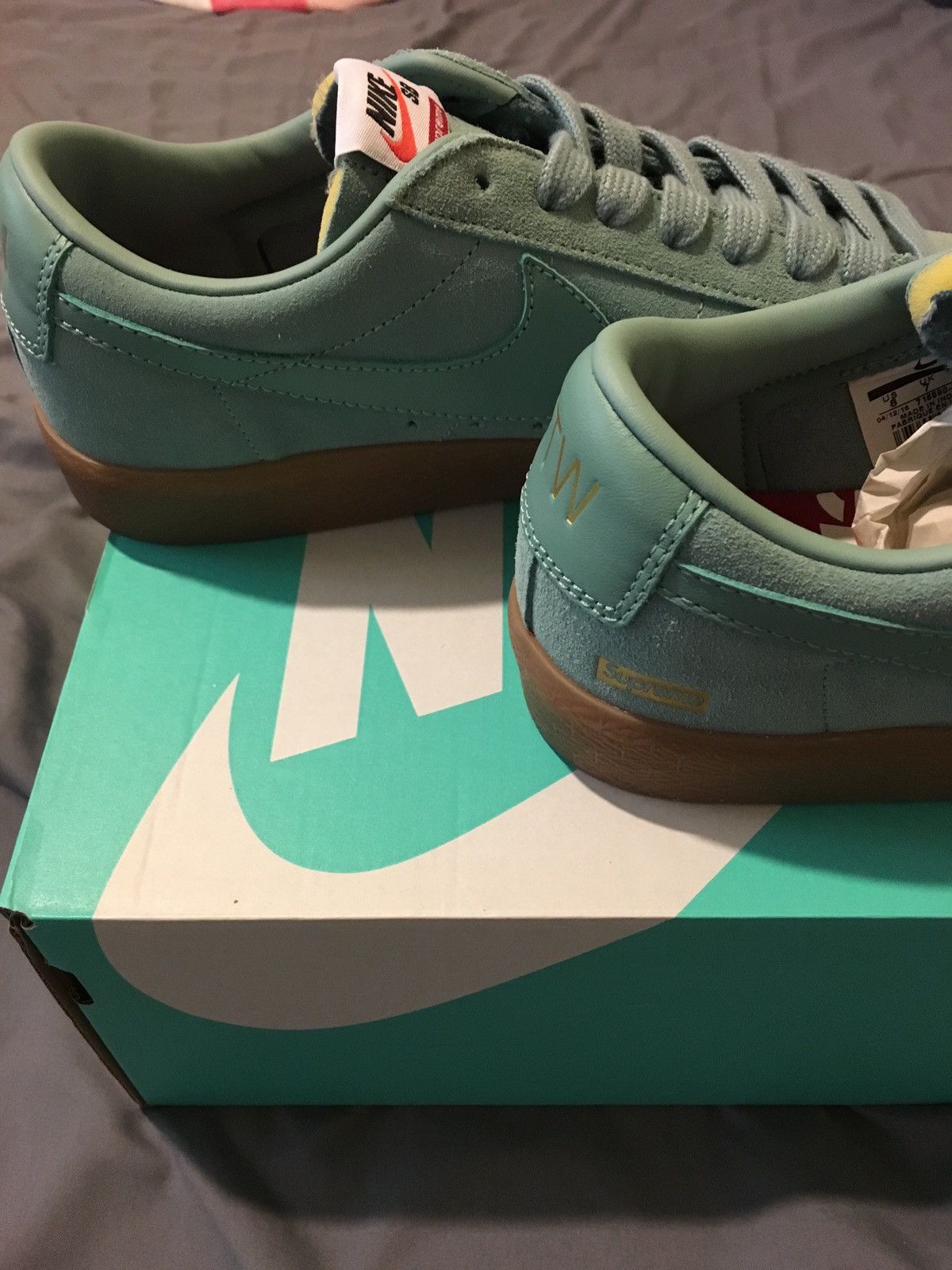 Nike × Supreme Nike Supreme x SB Blazer GT QS Low Cannon Size US 8 / EU 41 - 5 Thumbnail