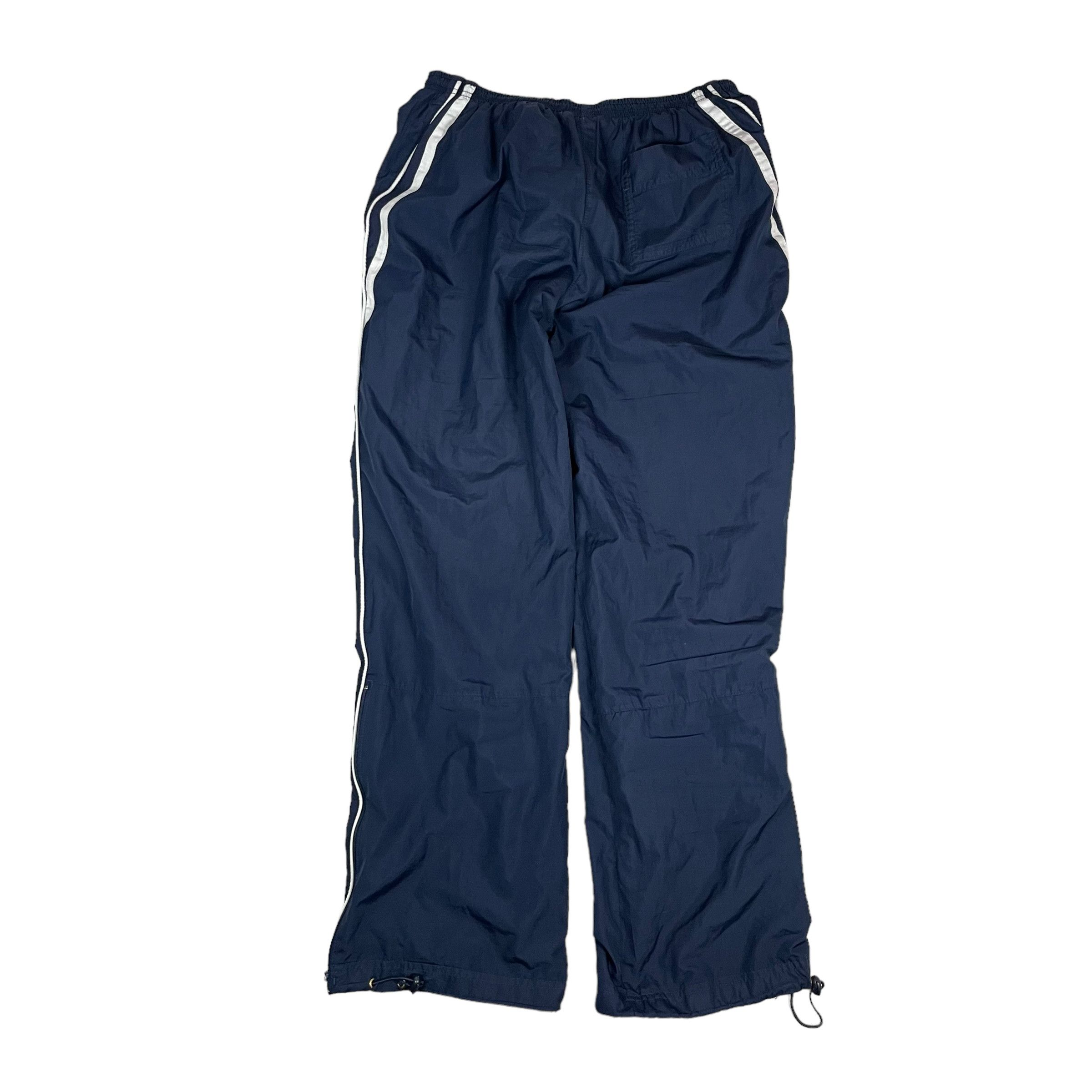 Nike Nike Men Navy High-Rise Ankle Zip Straight Track Pants Small Size US 30 / EU 46 - 7 Thumbnail
