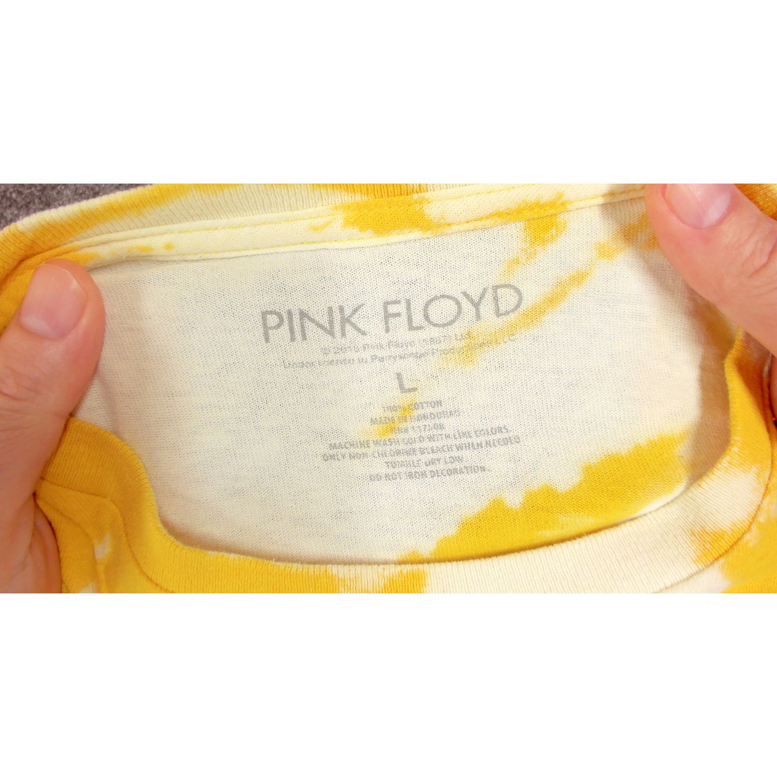 Pink Floyd Pink Floyd Bleach Dye Boxy Cropped Long Sleeve Large Size L / US 10 / IT 46 - 5 Thumbnail