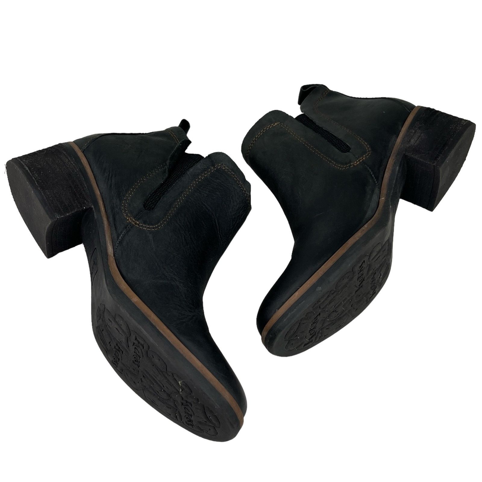 Kork-Ease Korks Kork-Ease Chelsea Boots Black Booties 5 Pull On Size US 5 / IT 35 - 2 Thumbnail