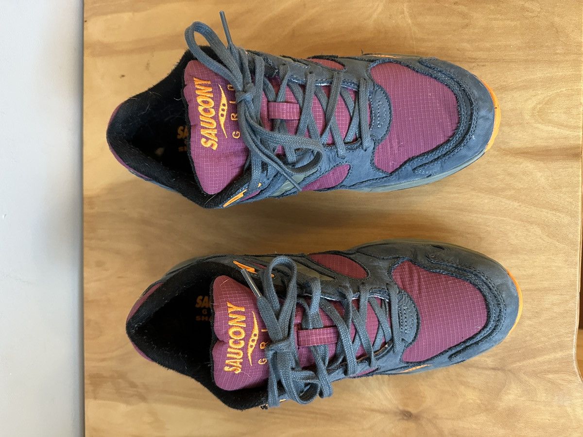 Saucony Saucony Grid Shadow 2 Premium Blue/Purple/Orange Size US 10.5 / EU 43-44 - 4 Thumbnail