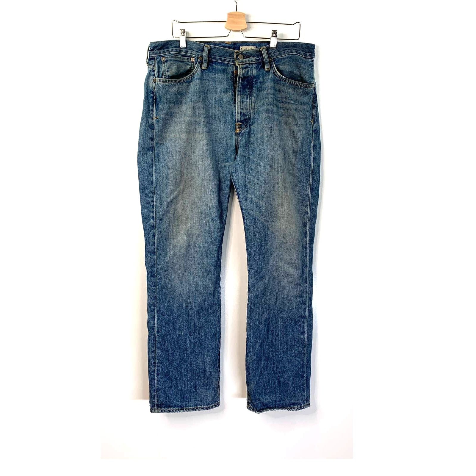 Polo Ralph Lauren × Vintage Polo Ralph Lauren Jeans Vintage Straight Leg Denim Size US 34 / EU 50 - 1 Thumbnail