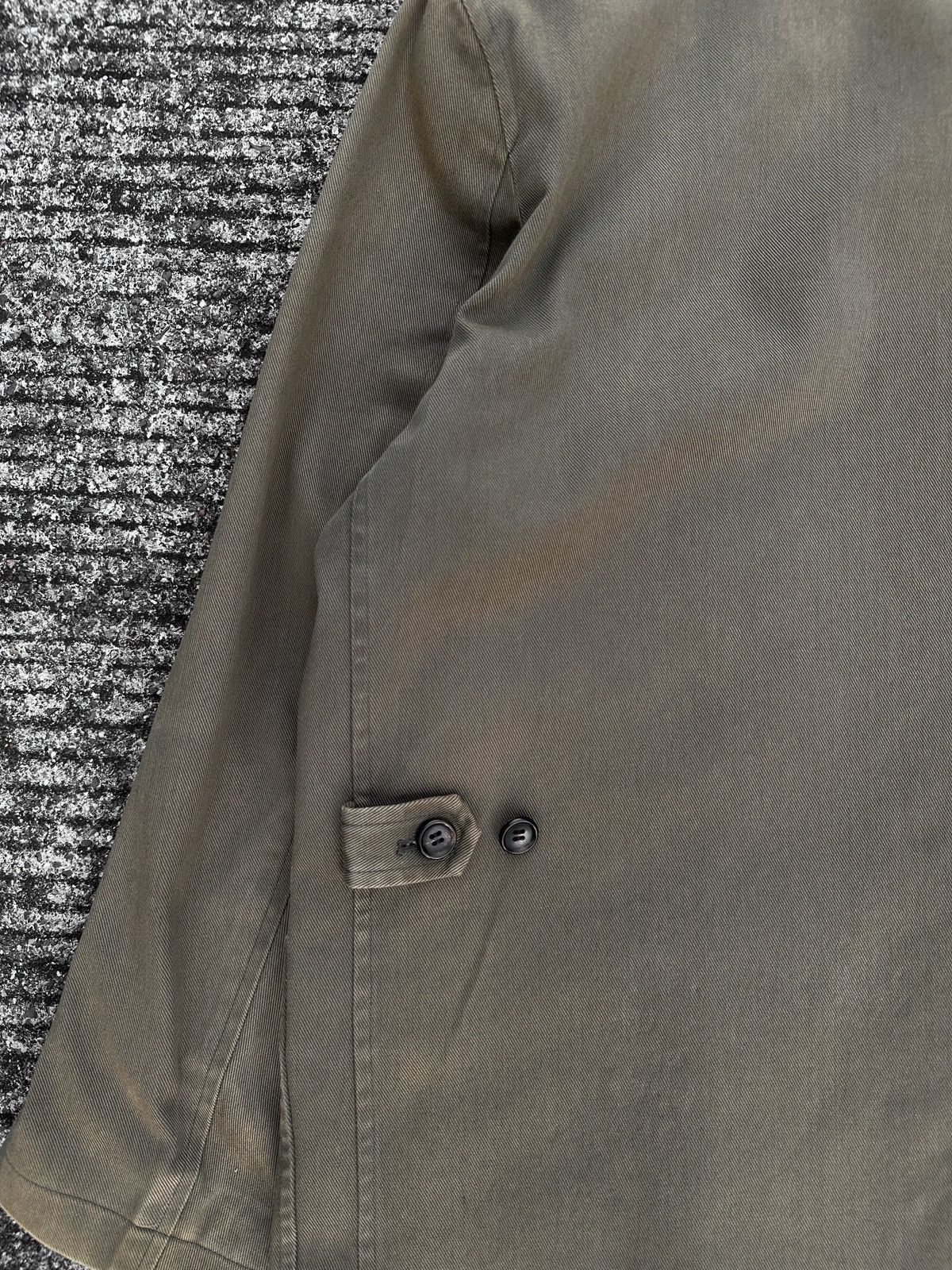 Comme des Garcons Homme Comme des Garcons AW97 Red Knit Lined Field Jacket Size US M / EU 48-50 / 2 - 17 Thumbnail