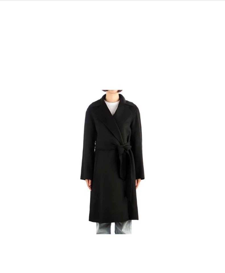 Max Mara Max Mara Genuine wool and cashmere black coat Size XS / US 0-2 / IT 36-38 - 6 Thumbnail