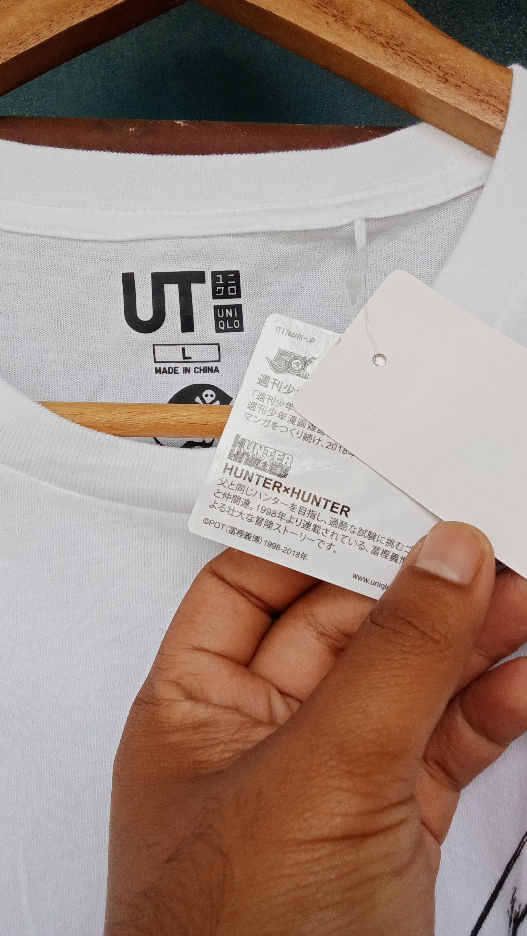 Anime × Japanese Brand Hunter x Hunter tee Size US L / EU 52-54 / 3 - 7 Thumbnail