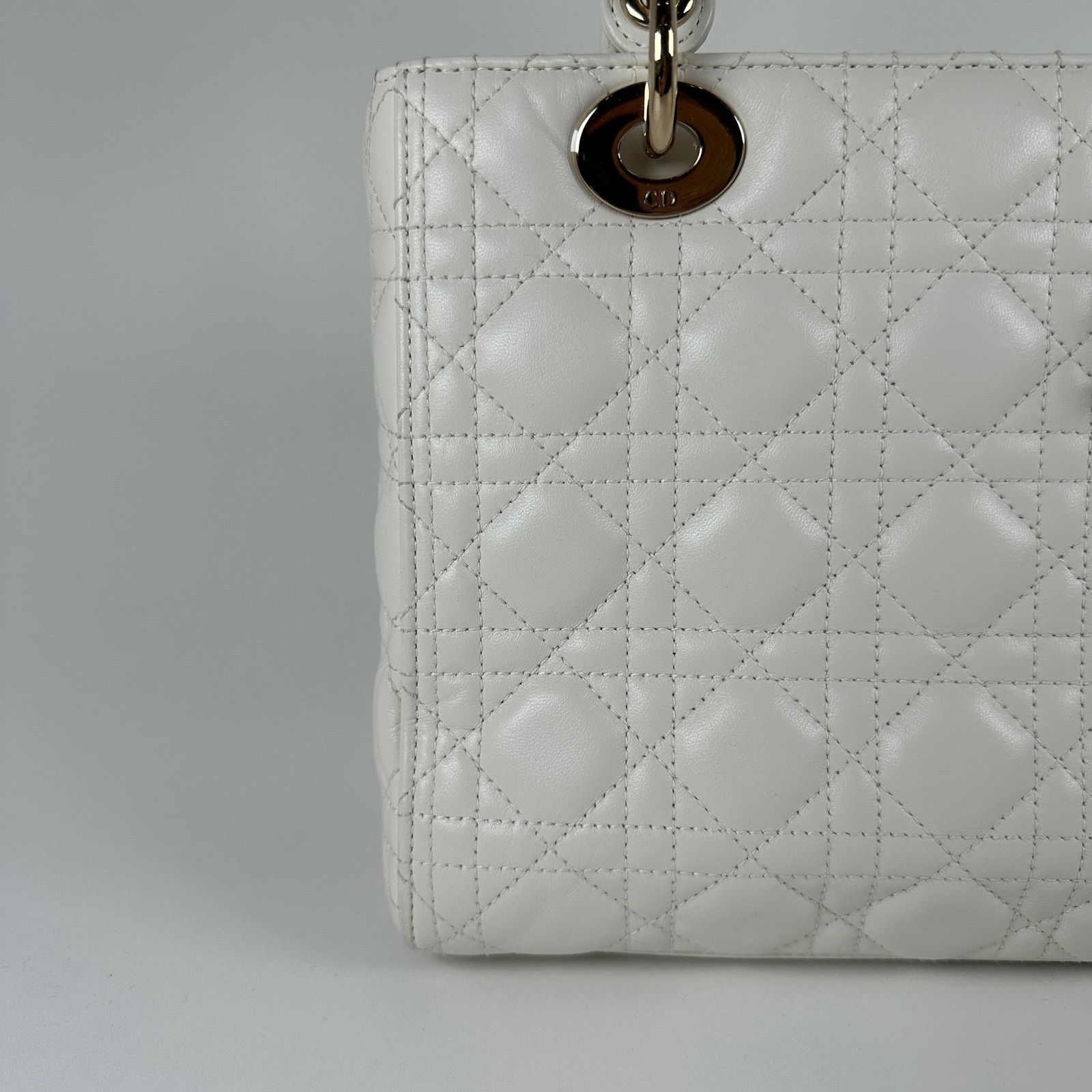 Dior Dior Medium Cannage Lady Dior Bag Size ONE SIZE - 4 Thumbnail