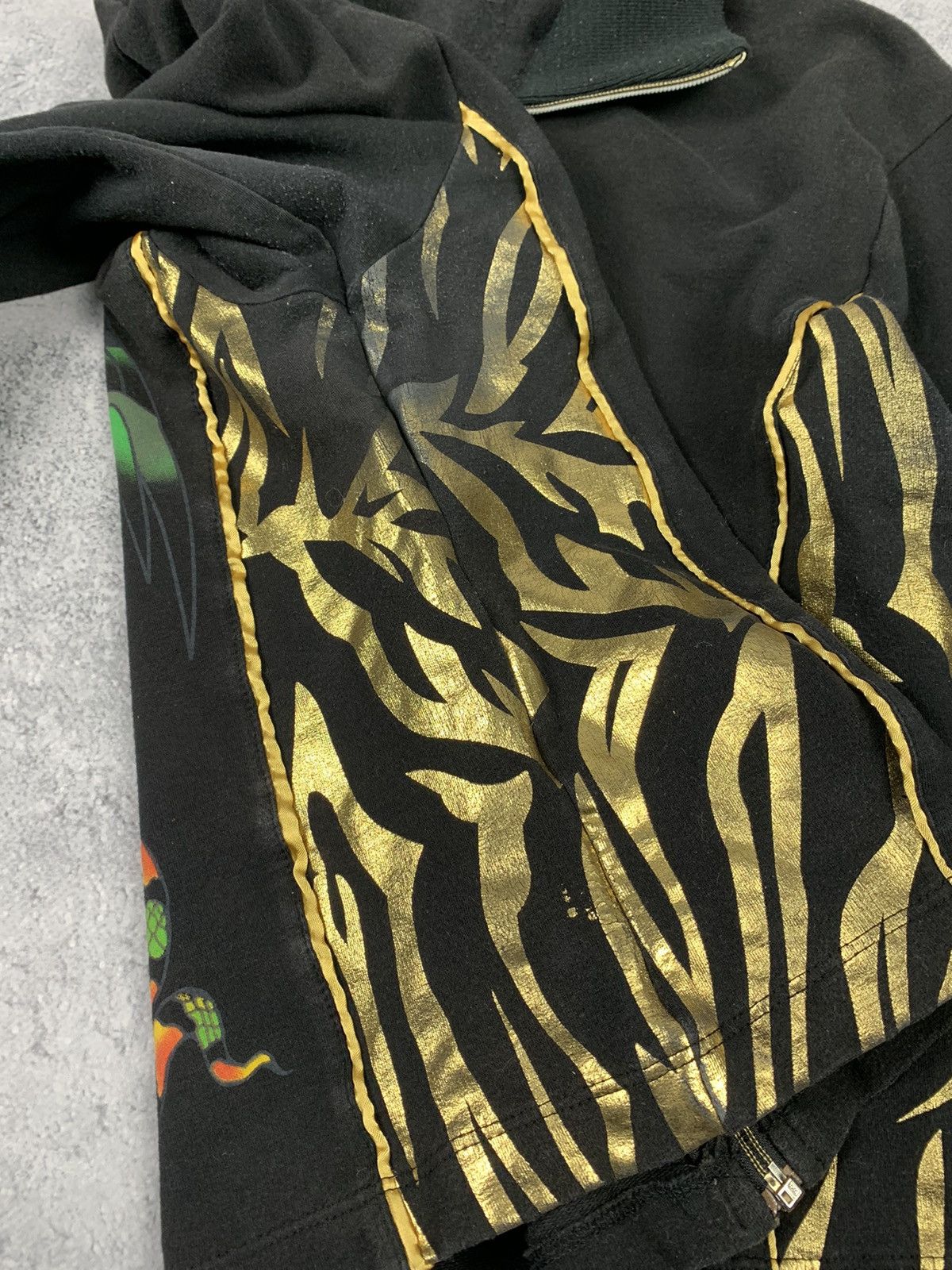 Ed Hardy Vintage Y2K Ed Hardy USA Zip Up Hoodie + Pants 90s Ladies Size XL / US 12-14 / IT 48-50 - 24 Thumbnail
