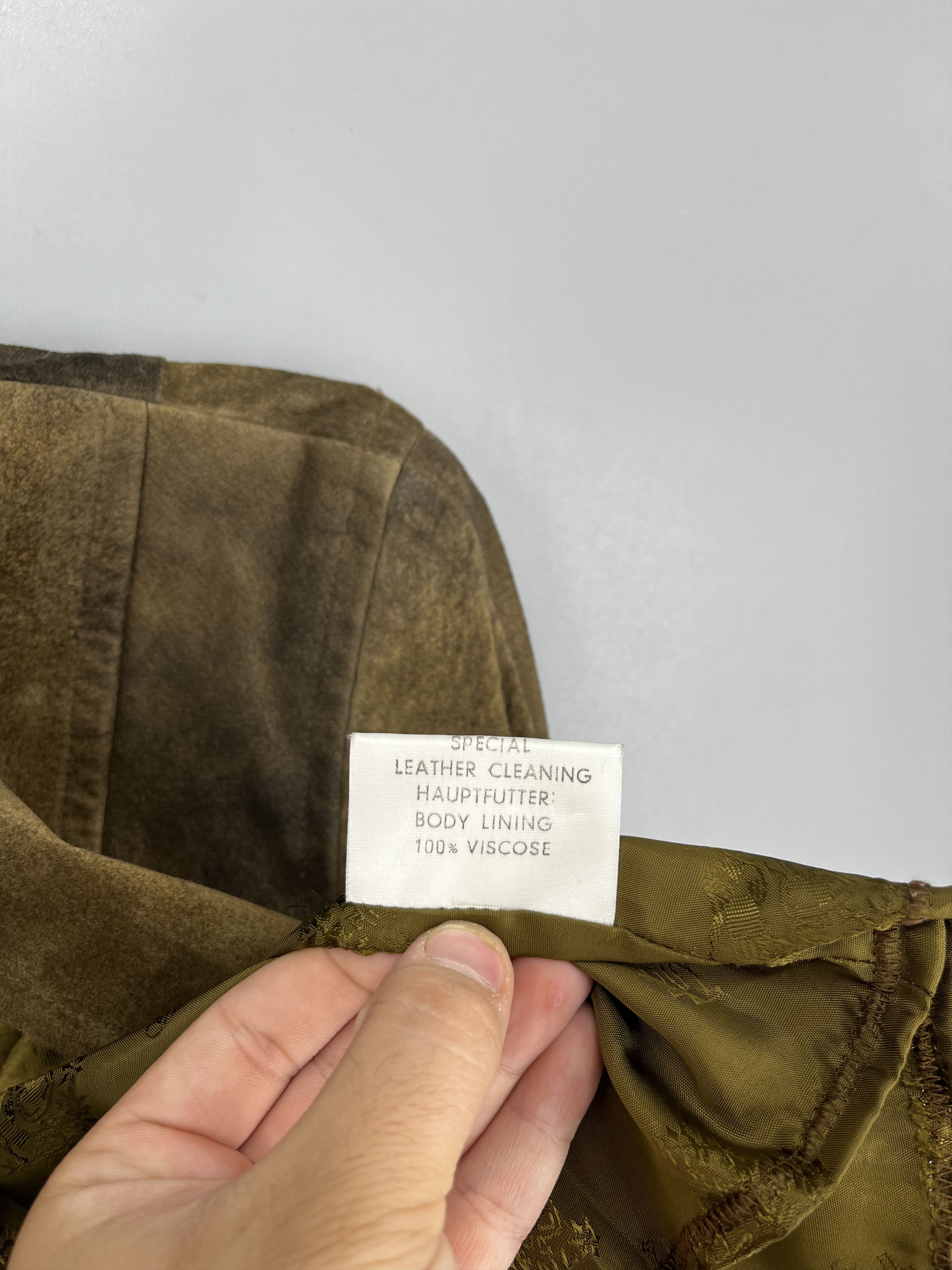Vintage Vintage Julius Lang Bavarian Leather Jacket Trachten Style Size S / US 4 / IT 40 - 12 Thumbnail