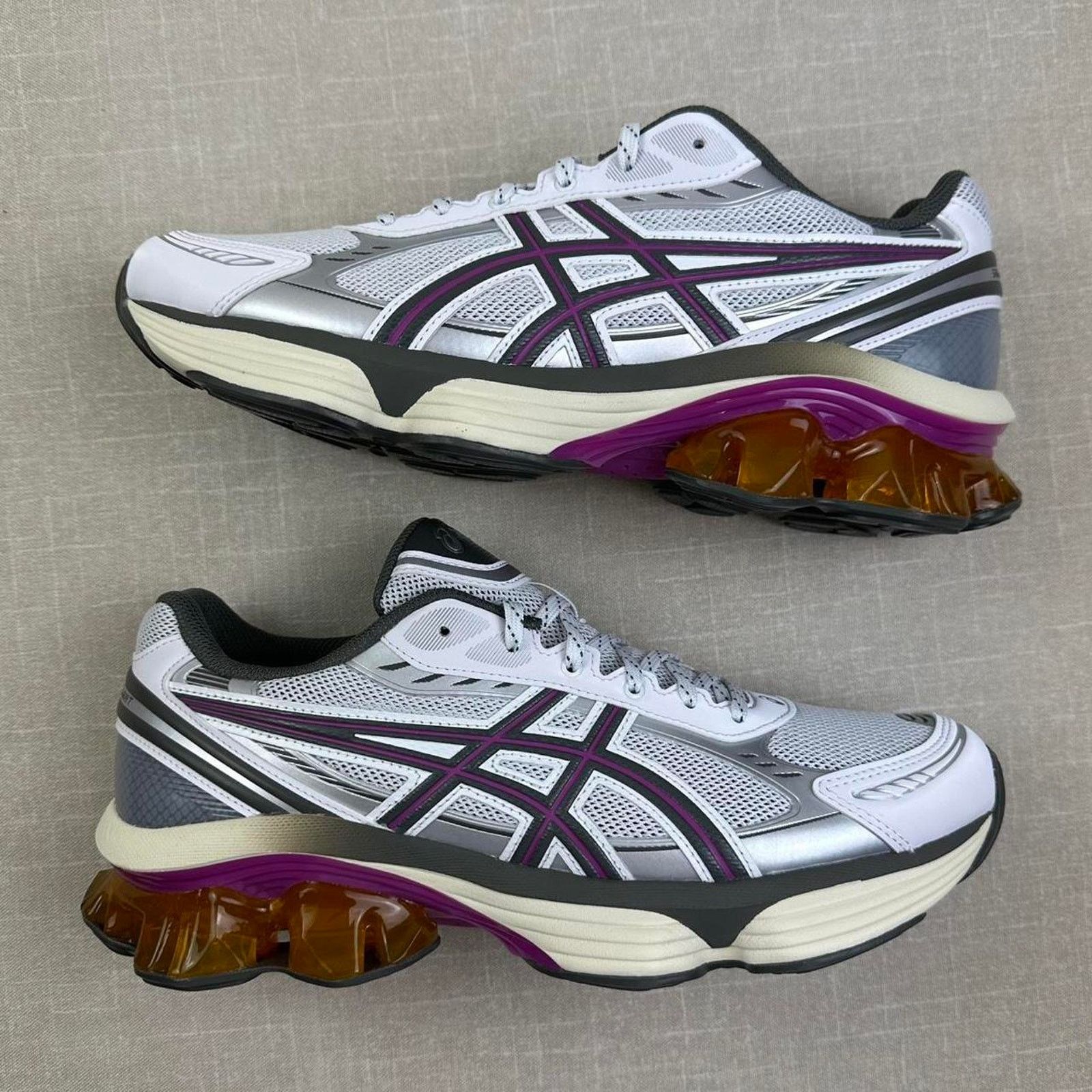 Asics Asics Gel-Kinetic Fluent "White Truffle Grey" Men 9 Size US 9 / EU 42 - 2 Thumbnail
