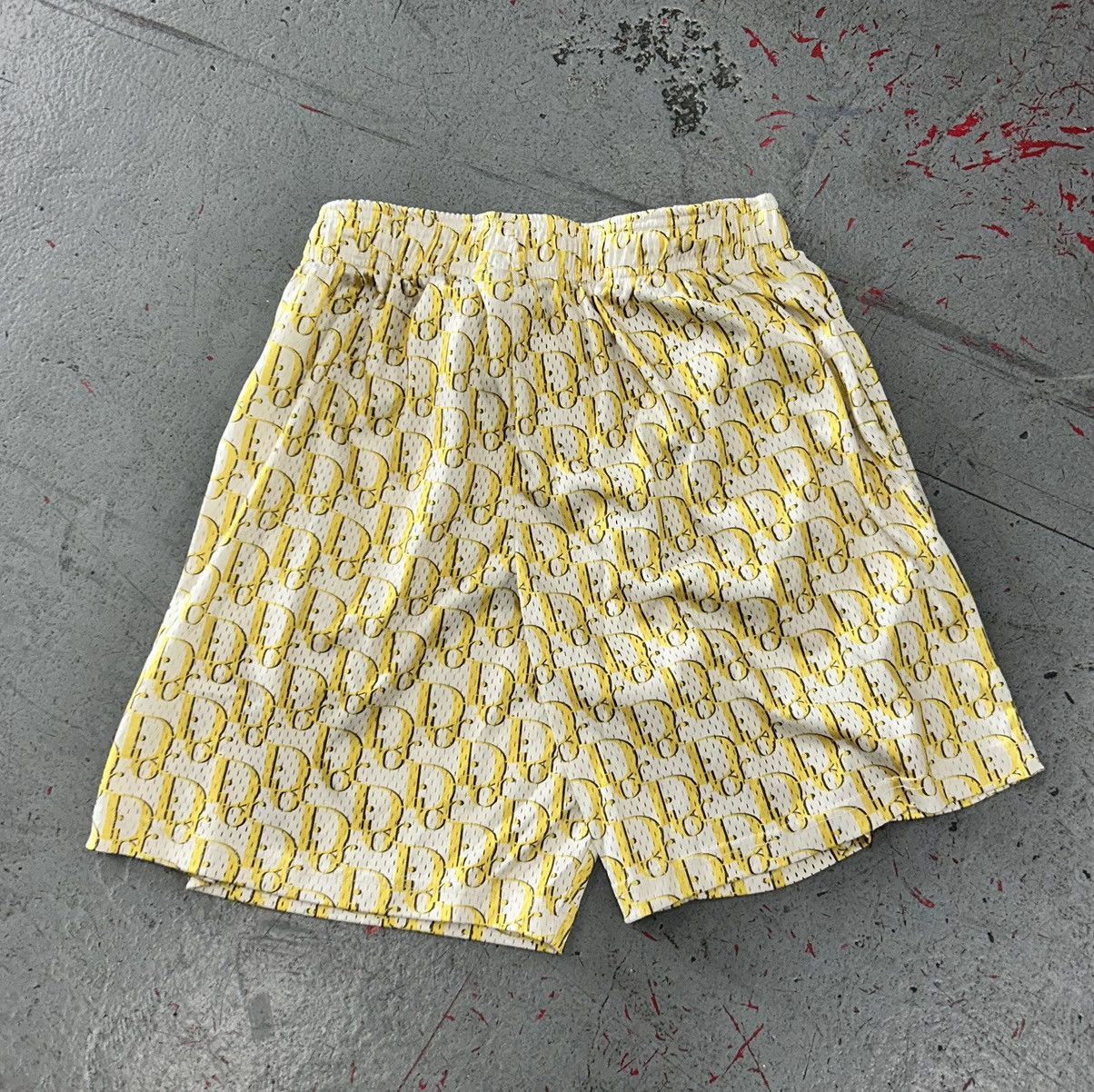 Bravest Studios Bravest Studios Dior Yellow Shorts Size XL Size US 36 / EU 52 - 3 Thumbnail