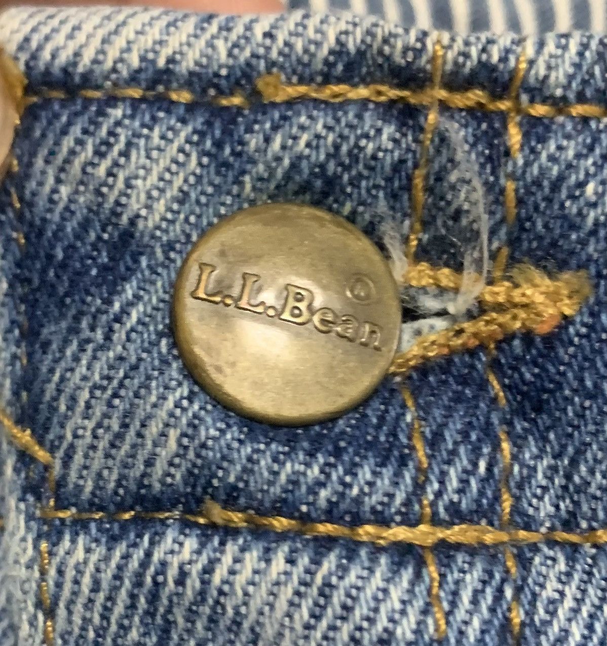 L.L. Bean Vintage 90s L.L Bean Tapered Jeans Oversize Size US 38 / EU 54 - 5 Thumbnail