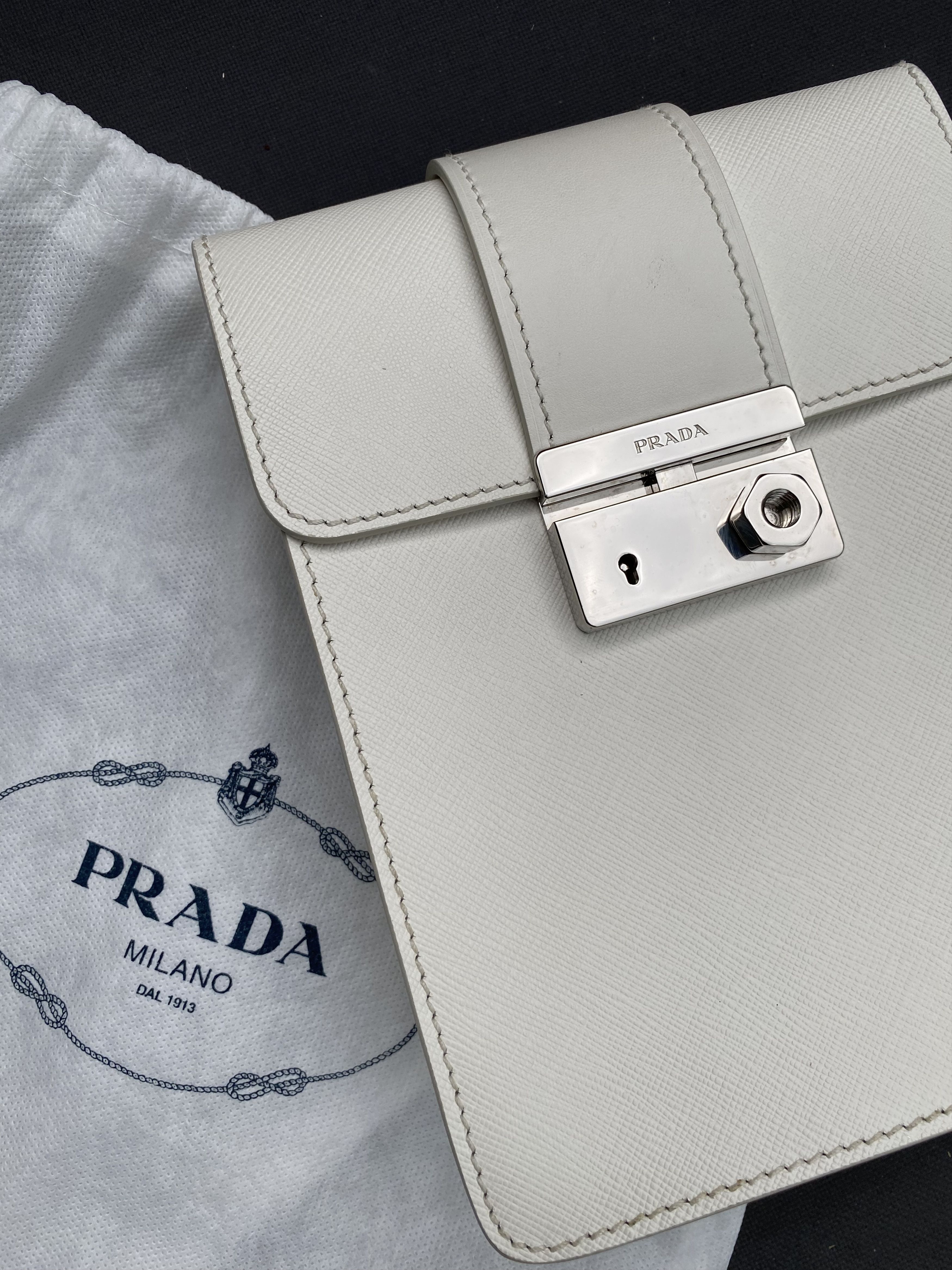 Prada White Prada crossbody bag Size ONE SIZE - 1 Thumbnail