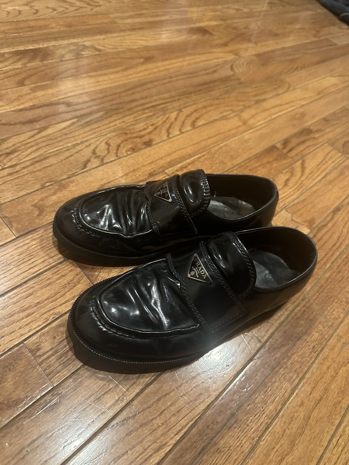Prada Vintage Prada loafers size 9.5 Size US 9.5 / EU 42-43 - 1 Thumbnail