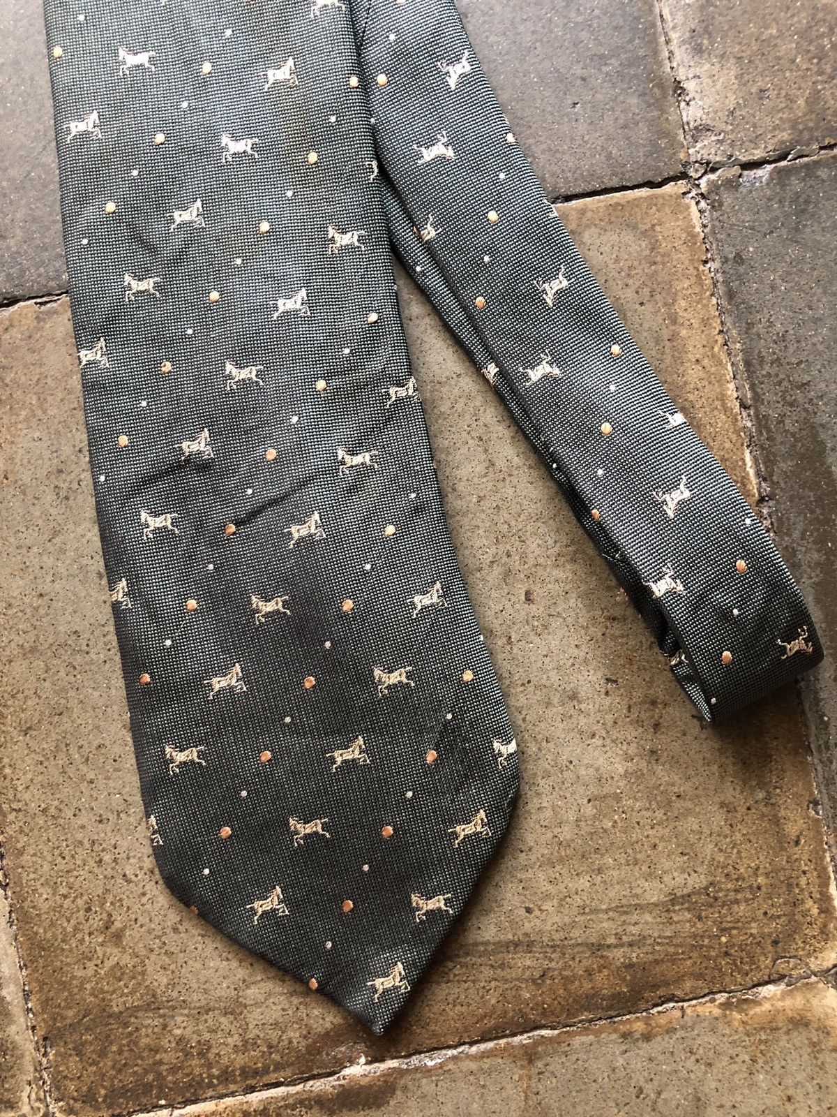 Aquascutum × Fendi × Y's for Men BUNDLE 4pcs TIE , YS FOR MEN , FENDI , POLO , AQUASCUTUM Size ONE SIZE - 15 Thumbnail