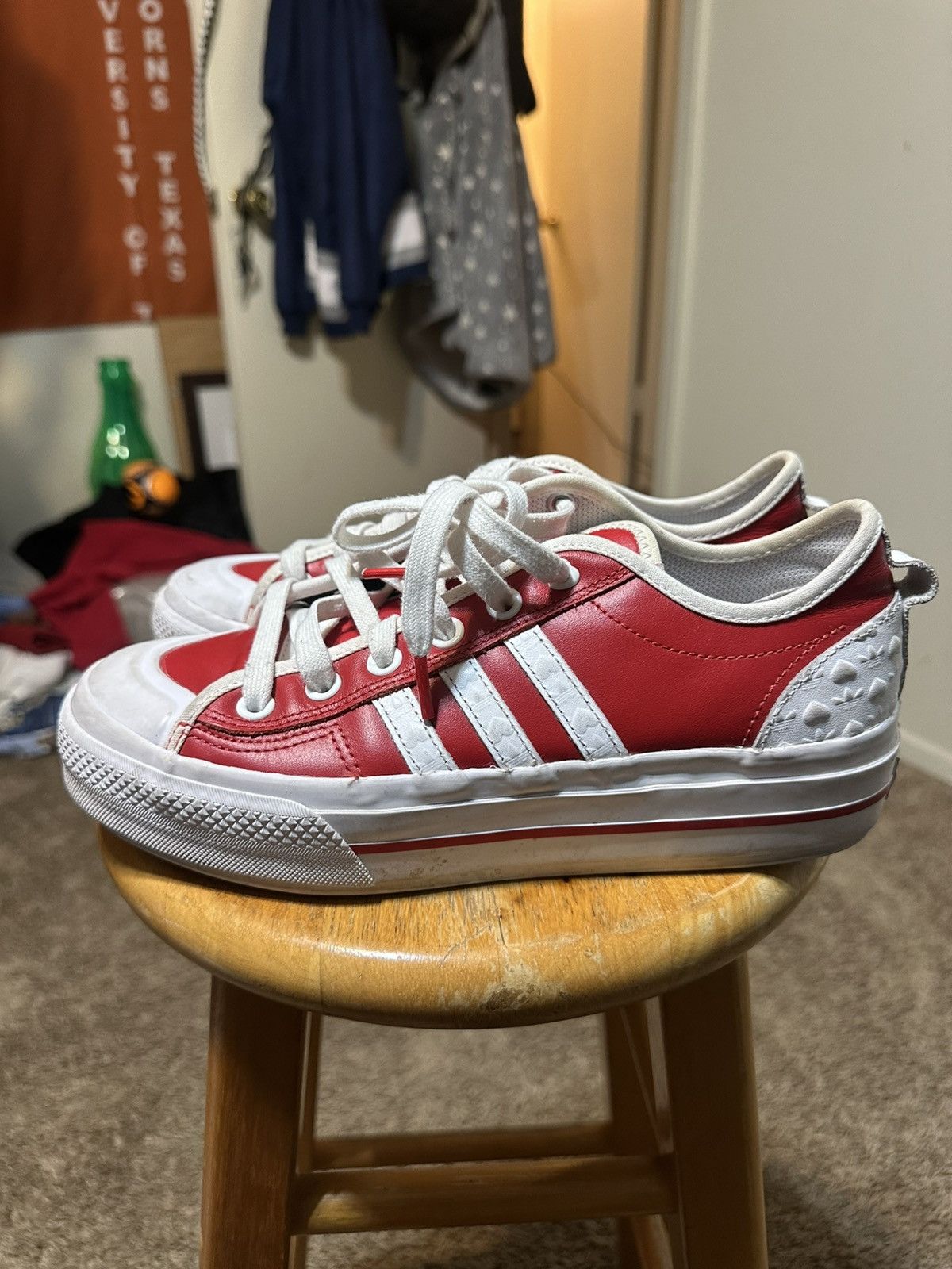 Adidas VINTAGE Woman’s Adidas Nizza RF Platform 2021 size 9.5 Size US 9.5 / IT 39.5 - 4 Thumbnail