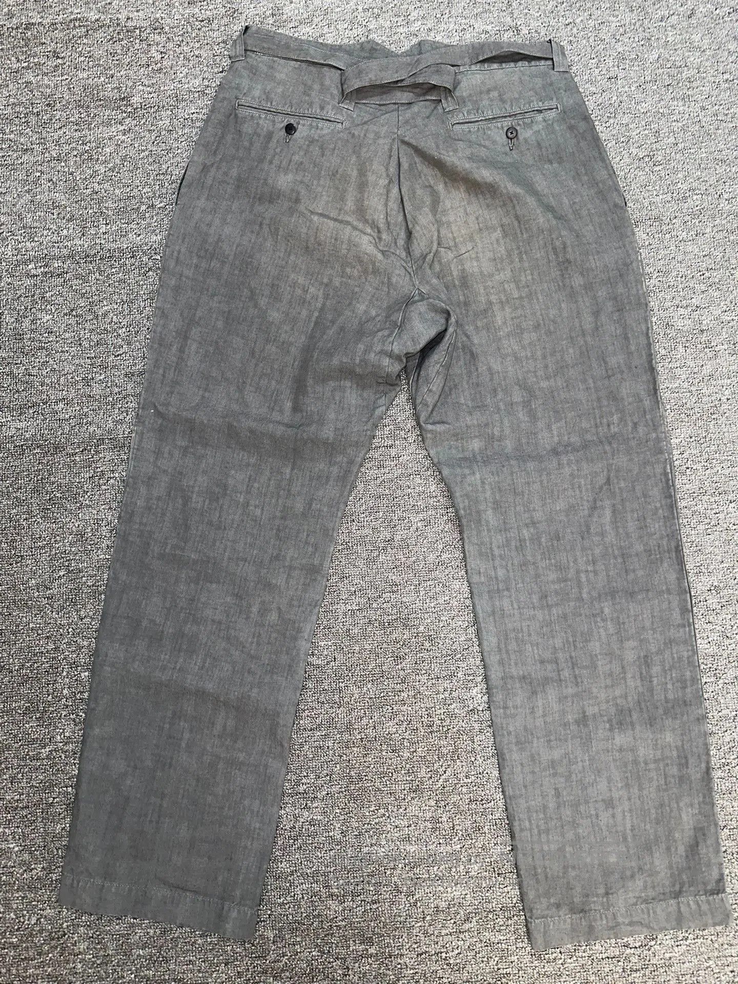 Visvim visvim ict hakama linen distressed pants. Size US 28 / EU 44 - 4 Thumbnail