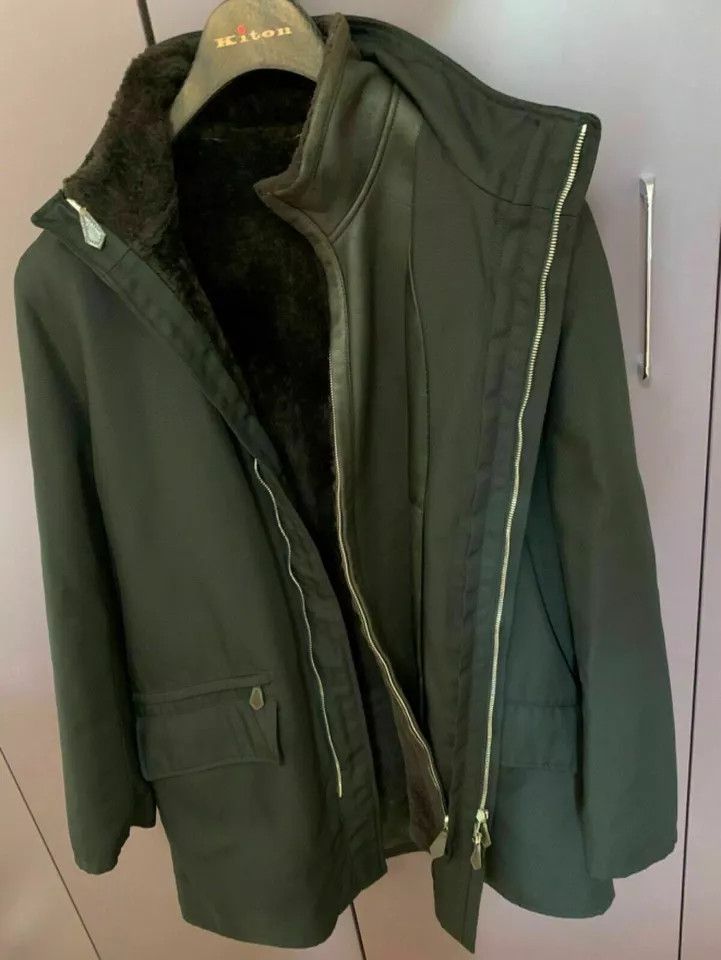 Original HERMES 2-1 Shearling Jacket Gr.50 US.40 $18,000 USD