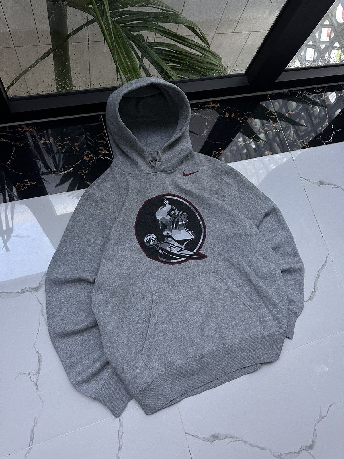Nike × Vintage NIKE VINTAGE BIG LOGO STREETWEAR HOODIE Size US L / EU 52-54 / 3 - 1 Thumbnail