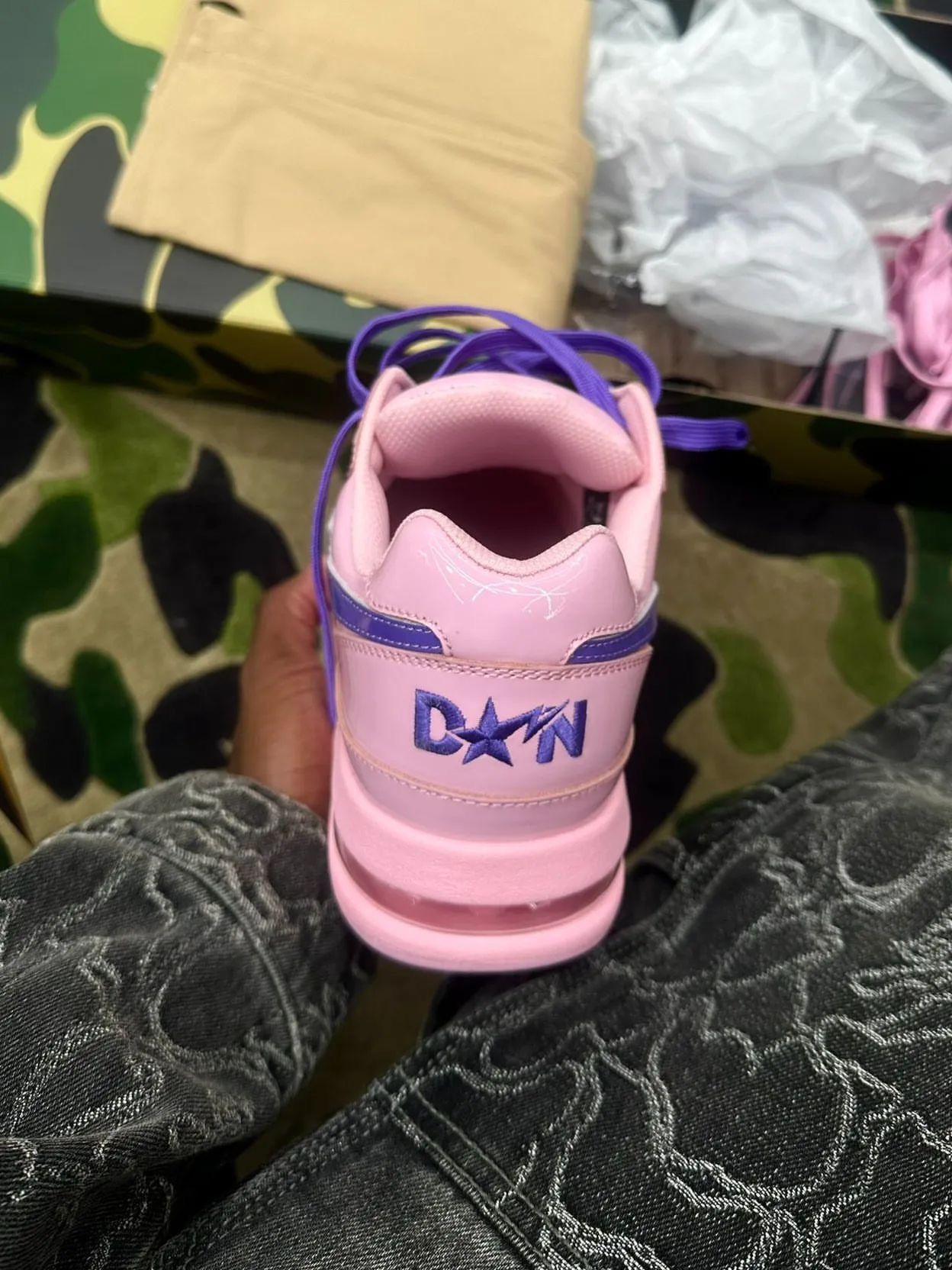 Bape BAPE x DON TOLIVER ROAD STA Size US 9 / EU 42 - 9 Thumbnail