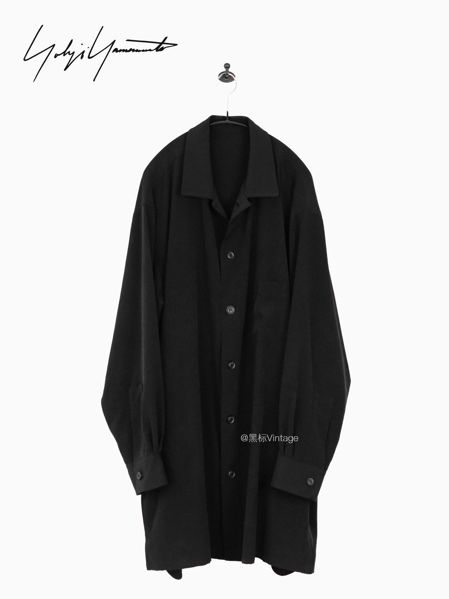 Yohji Yamamoto Yohji Yamamoto 23SS Vintage Triacetate Shirt Size 2 9/10 Size US M / EU 48-50 / 2 - 1 Thumbnail
