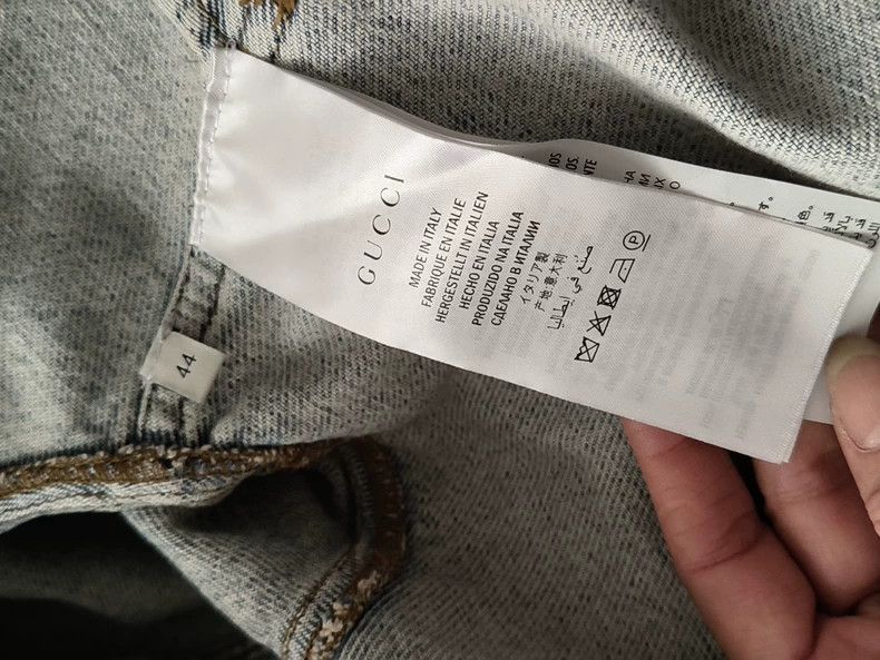 Gucci Gucci Bear plush embroidered denim jacket 2502-Nextarrow Size US S / EU 44-46 / 1 - 7 Thumbnail