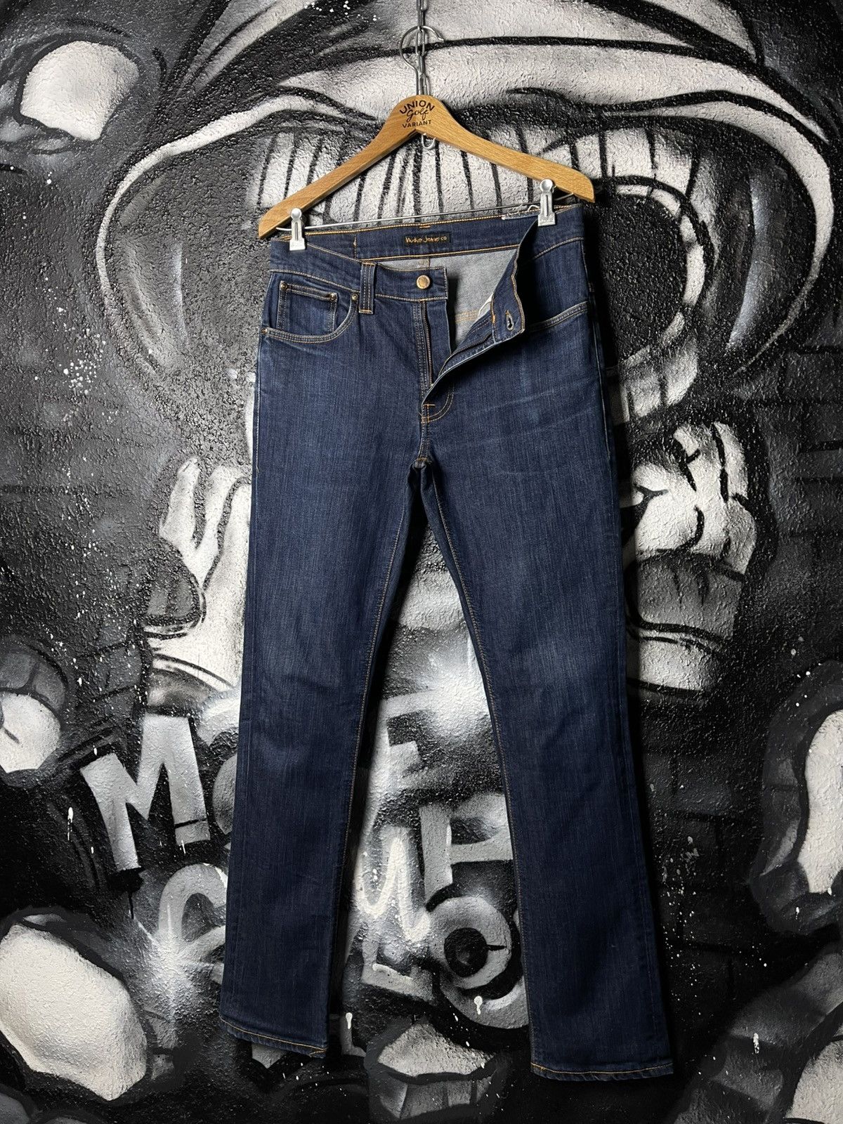 Nudie Jeans Nudie Jeans Co. Thin Finn Organic Denim Jeans Men’s Size 34 Size US 34 / EU 50 - 1 Thumbnail