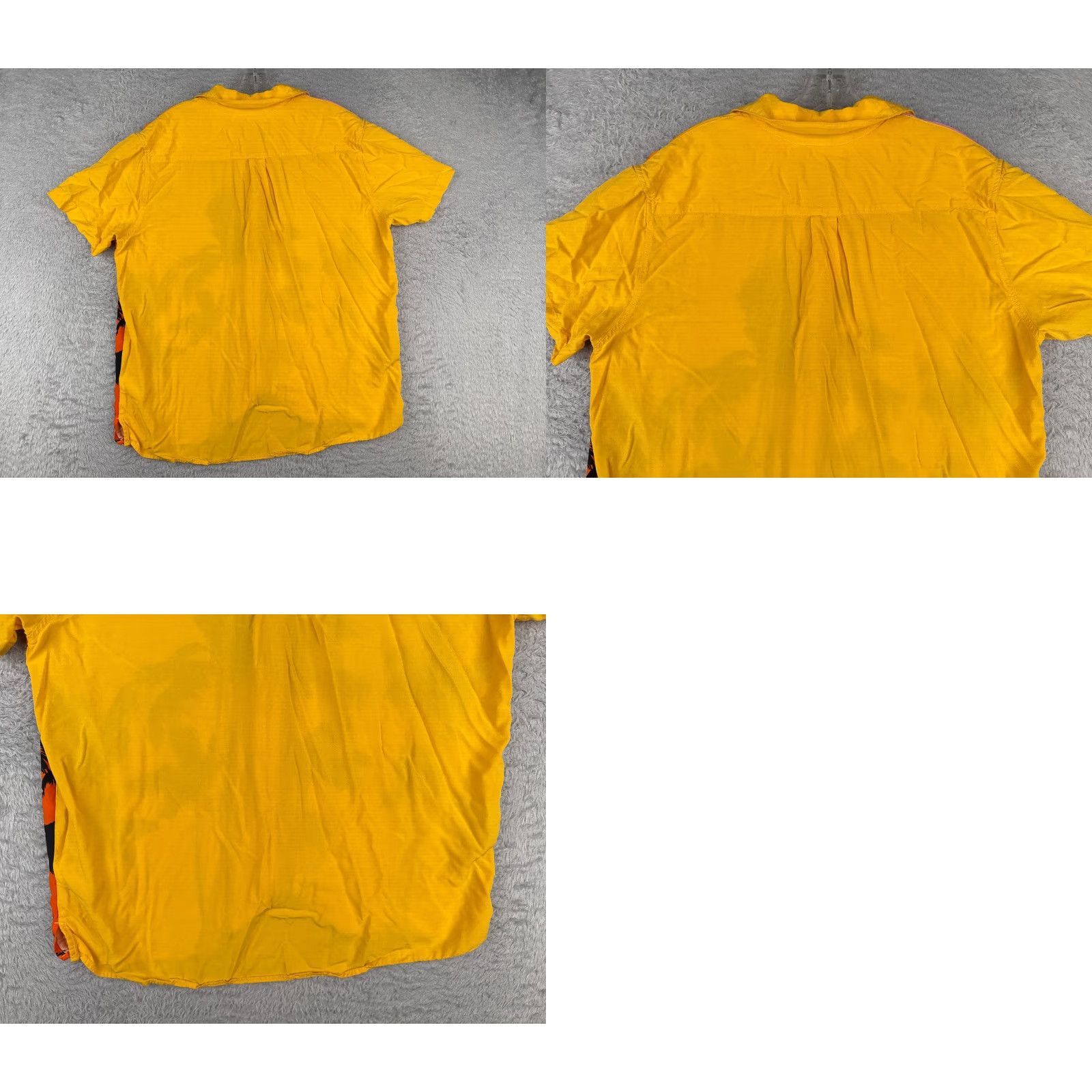 Vintage VINTAGE Original Use Shirt Men Large Pink Yellow Ombre Palm Tree Hawaiian 100% Rayon Size US L / EU 52-54 / 3 - 9 Thumbnail