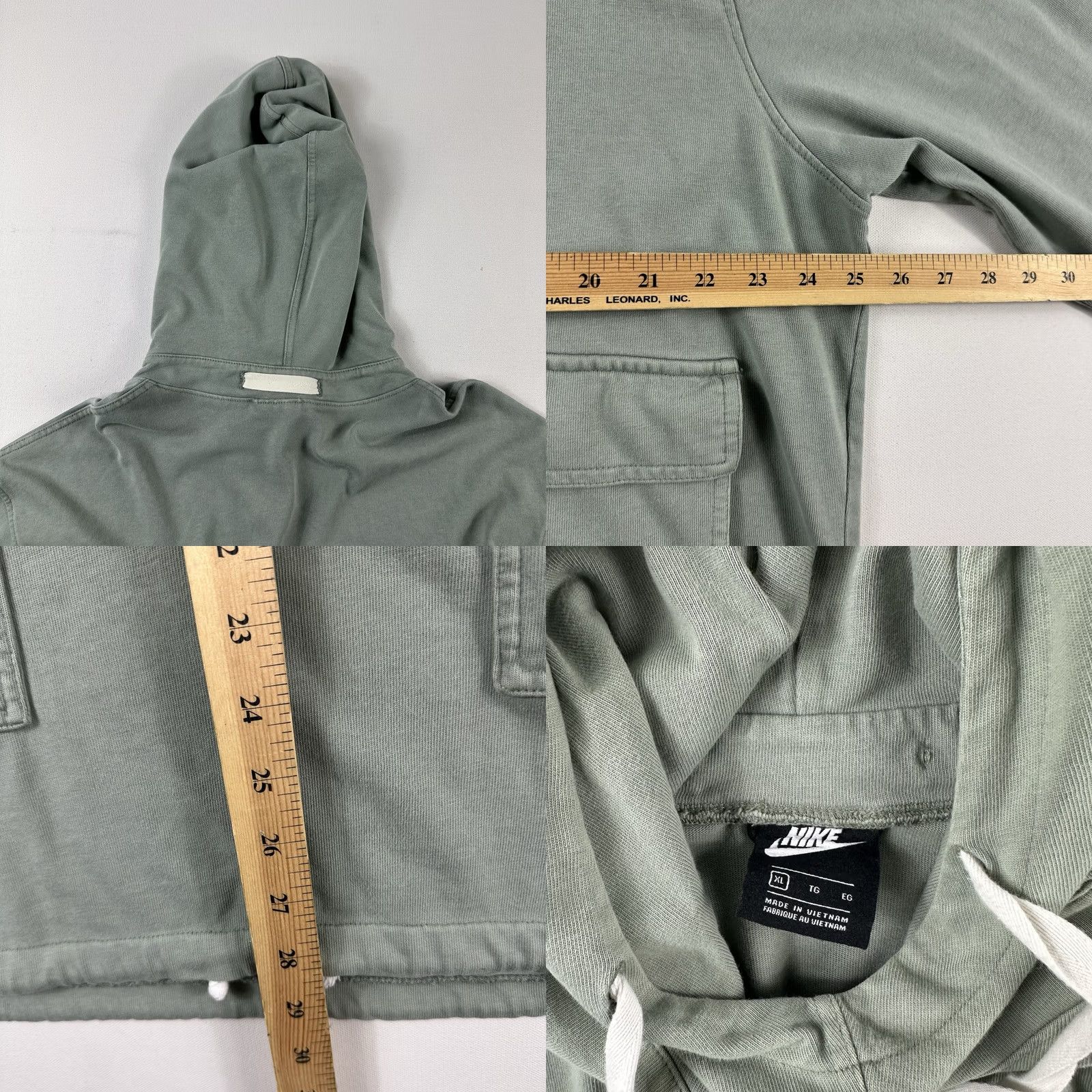 Nike Nike Heritage Essentials Hoodie Sweatshirt Mens XL Sportswear Knit DA0037-320 Size US XL / EU 56 / 4 - 8 Thumbnail