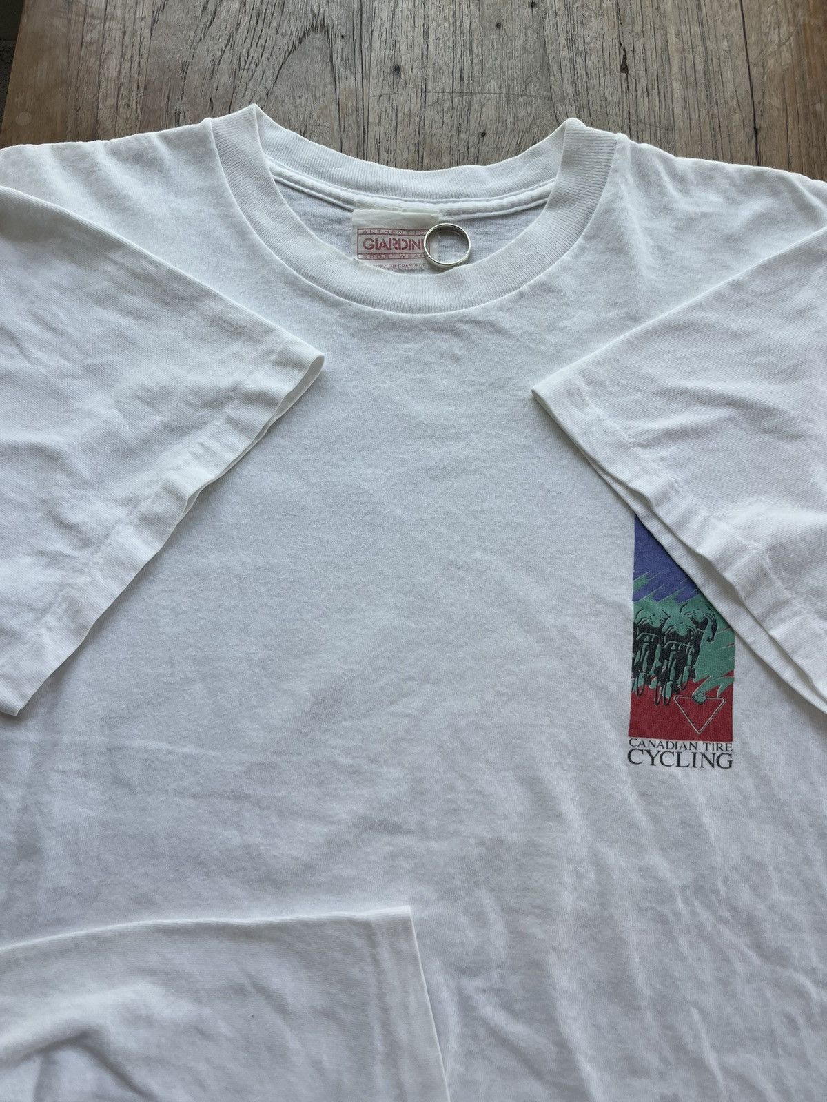 Vintage Vintage Canadian Tire National Cycling Series 1993’s Tshirt Size US XL / EU 56 / 4 - 9 Thumbnail