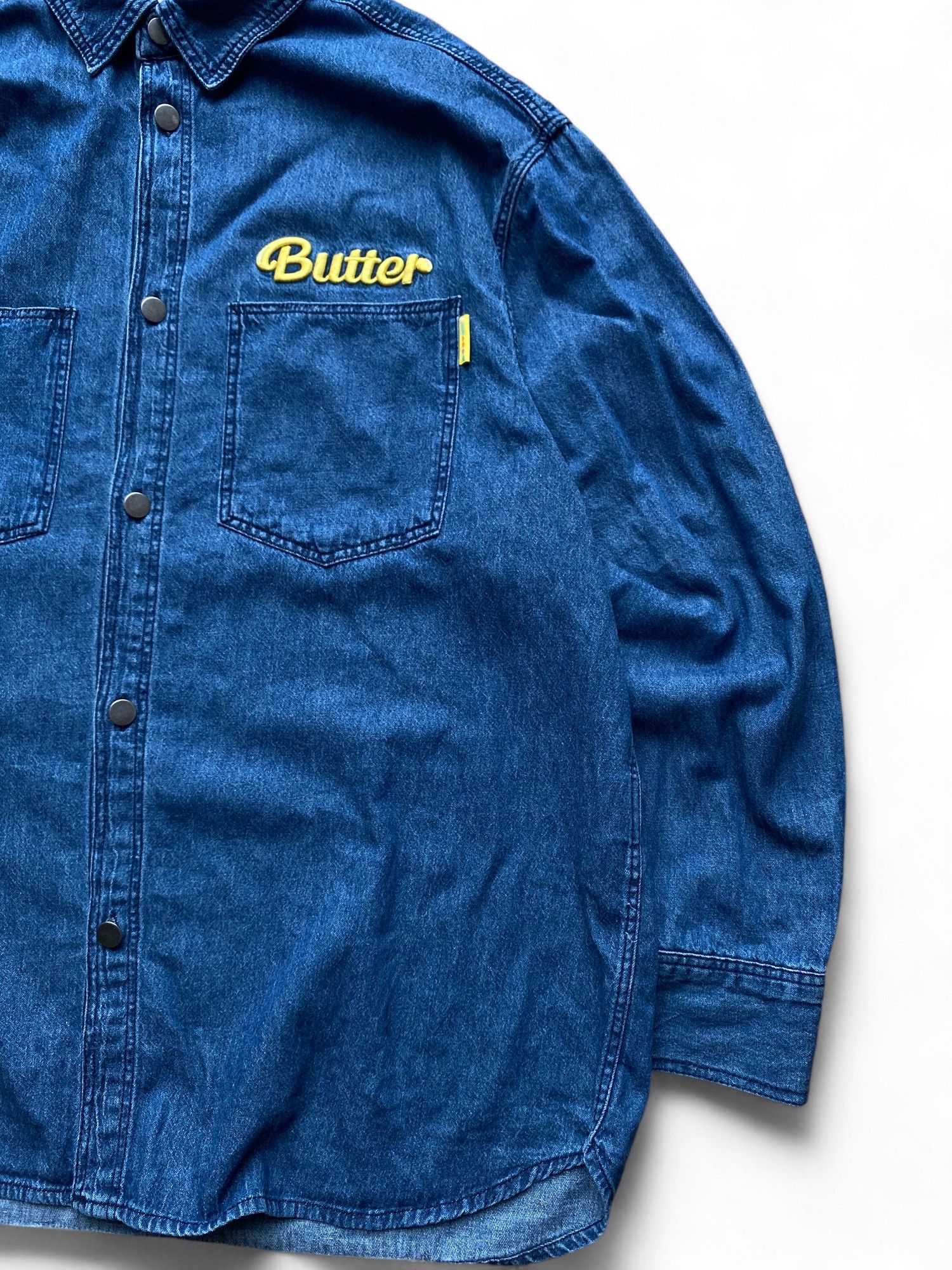 Band Tees BTS Butter Denim Shirt Size US M / EU 48-50 / 2 - 2 Thumbnail