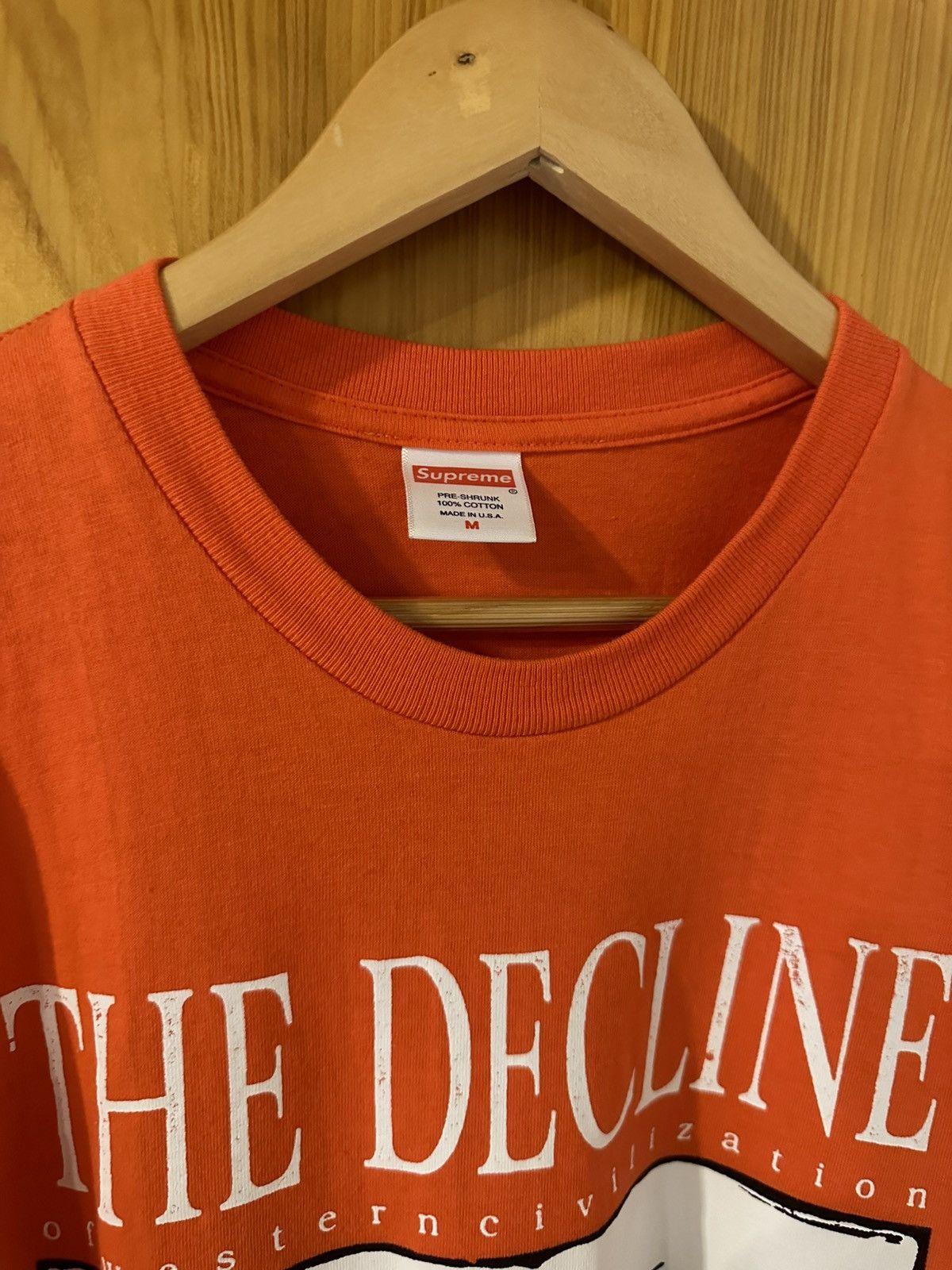 Supreme Supreme the decline tee Size US M / EU 48-50 / 2 - 3 Thumbnail