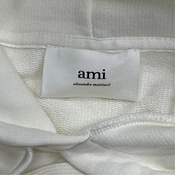 AMI AMIPARIS Red Heart Hoodie For Unisex -2507 Size US XS / EU 42 / 0 - 4 Thumbnail