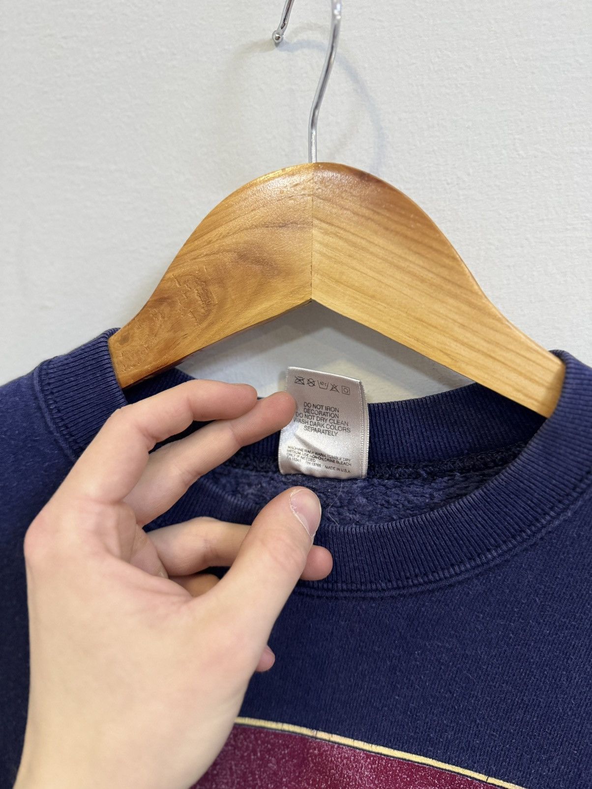 Fruit Of The Loom × Vintage Vintage USA 80s sweatshirt Size US L / EU 52-54 / 3 - 6 Thumbnail