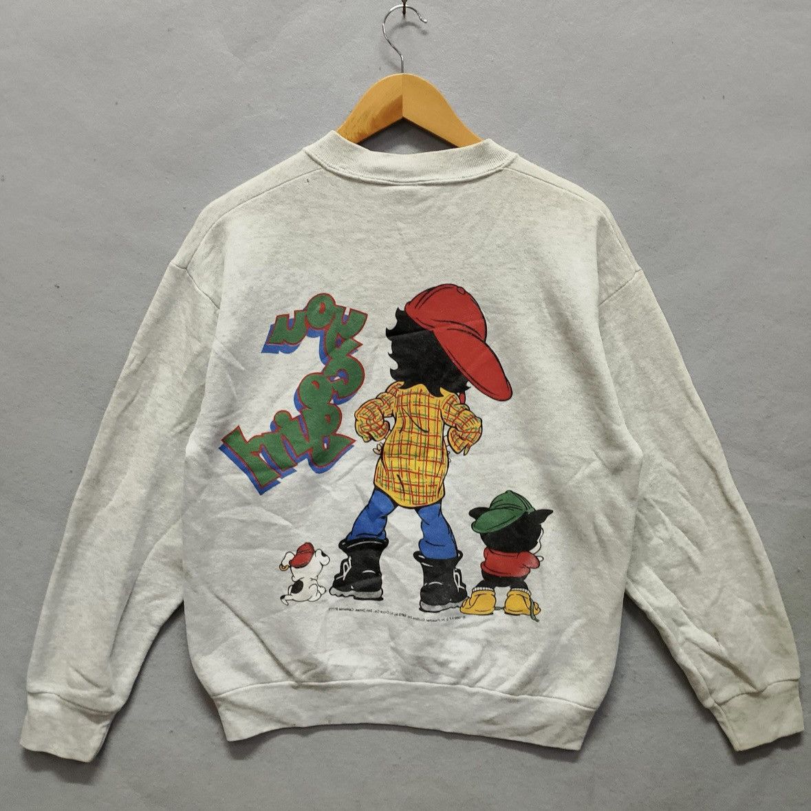 Vintage Vintage 1993 Betty Boop “You Wish” Sweatshirt Size US M / EU 48-50 / 2 - 2 Thumbnail