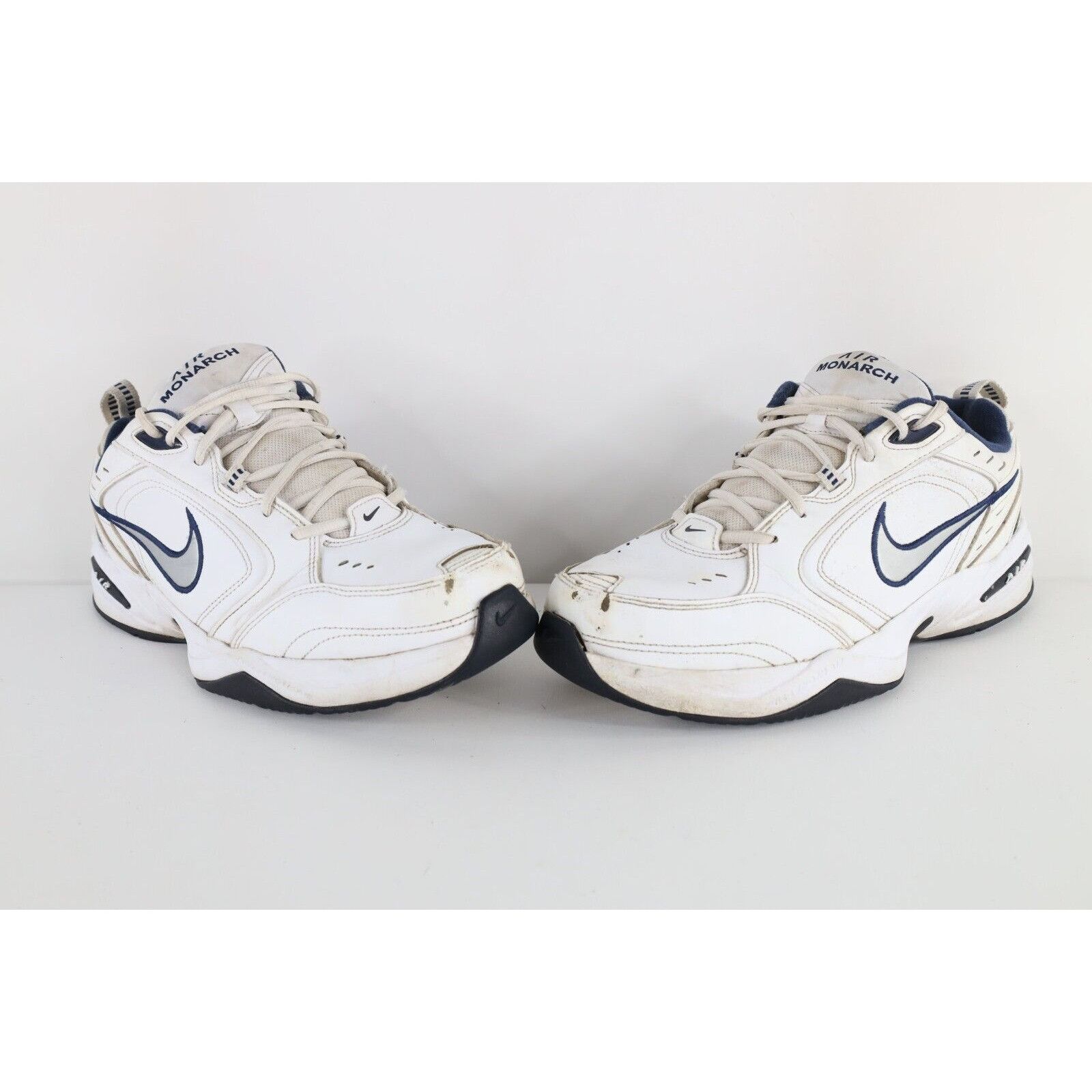 Nike Air Monarch Mens Size W Distressed Leather Dad Sho - Main Image