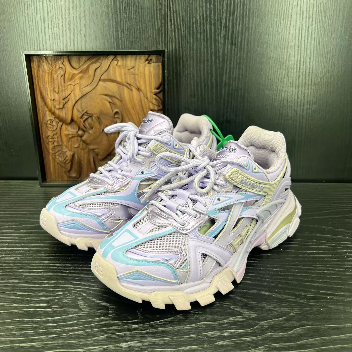 Balenciaga Balenciaga Track 2 Violet 38 new box Size US 8 / IT 38 - 1 Thumbnail