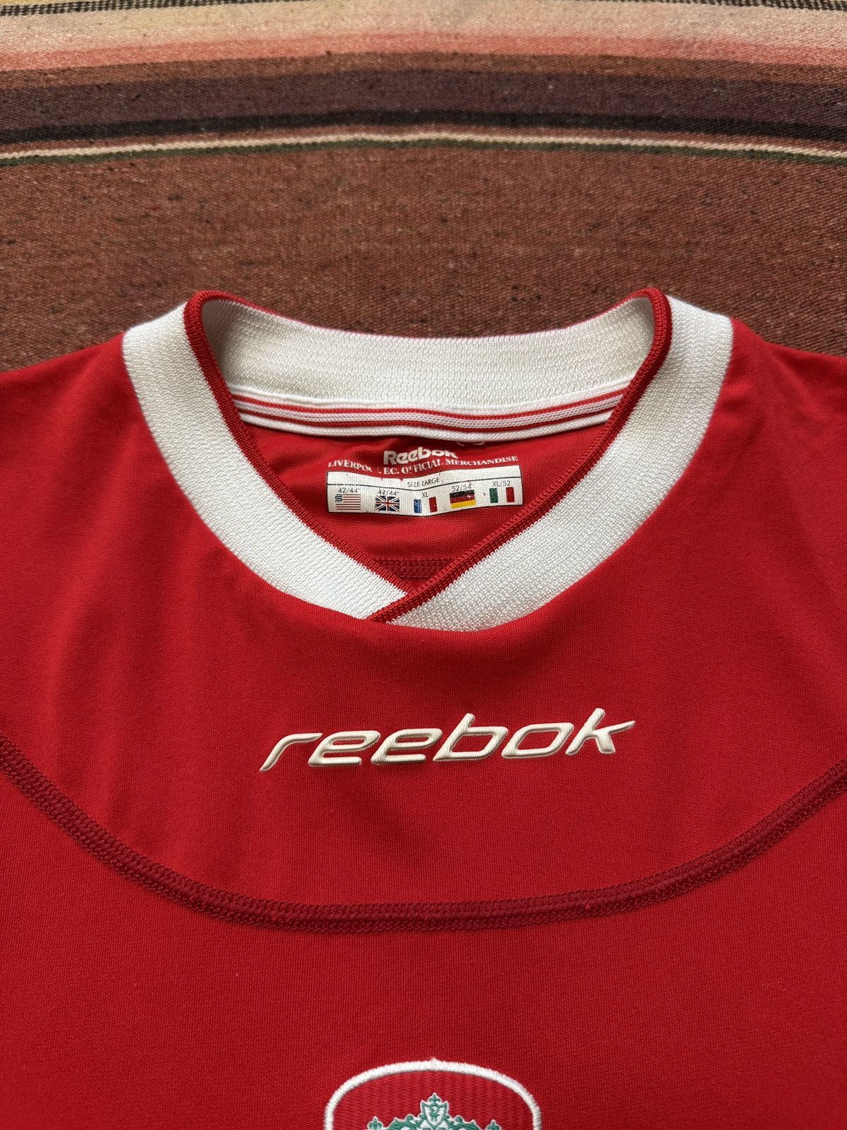Reebok × Vintage Vintage Reebok 2002-2004 Liverpool Home Kit Size US L / EU 52-54 / 3 - 7 Thumbnail