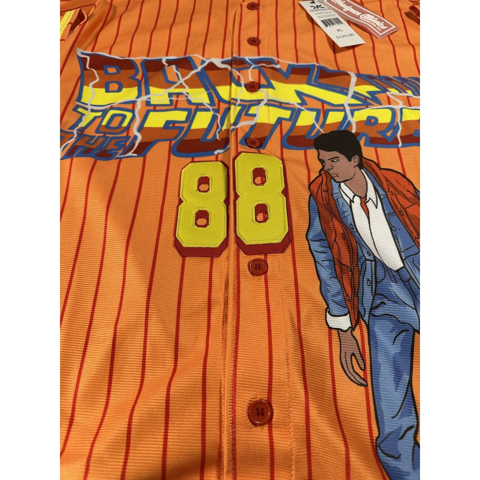 Other BACK TO THE FUTURE Baseball Jersey ~Never Worn~L XL 2XL Size US L / EU 52-54 / 3 - 9 Thumbnail
