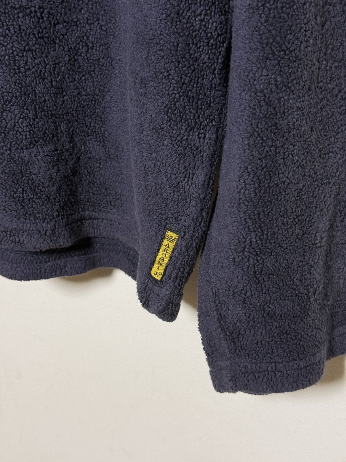 Giorgio Armani Armani Jeans navy fleece crewneck Size US XL / EU 56 / 4 - 4 Thumbnail