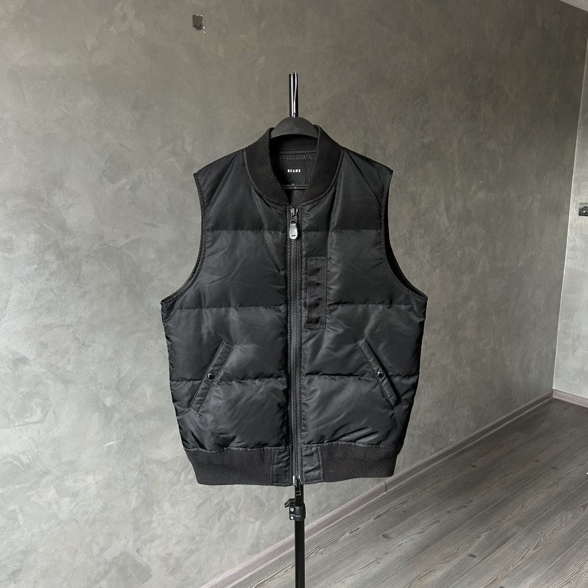 Beams Plus Beams Nylon Down Puffer Vest XL Size US XL / EU 56 / 4 - 1 Thumbnail