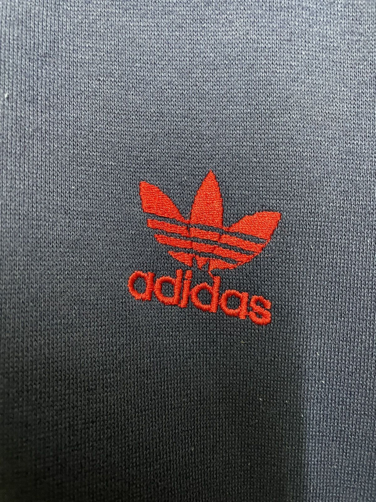 Adidas × Vintage 80s adidas half button embroidered small logo sweatshirt Size US M / EU 48-50 / 2 - 5 Thumbnail